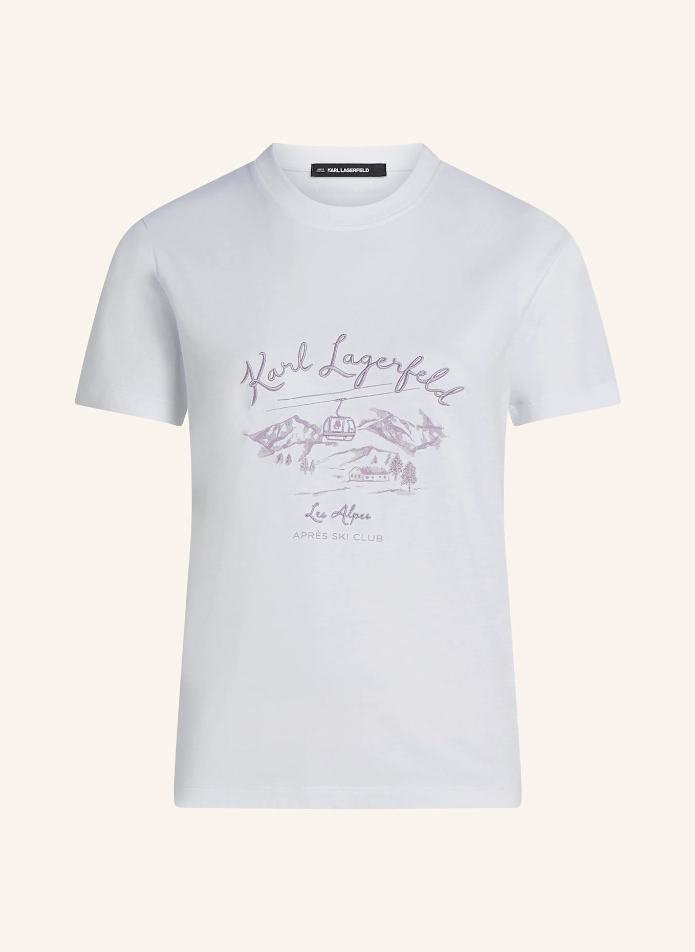 KARL LAGERFELD T-shirt: WEISS