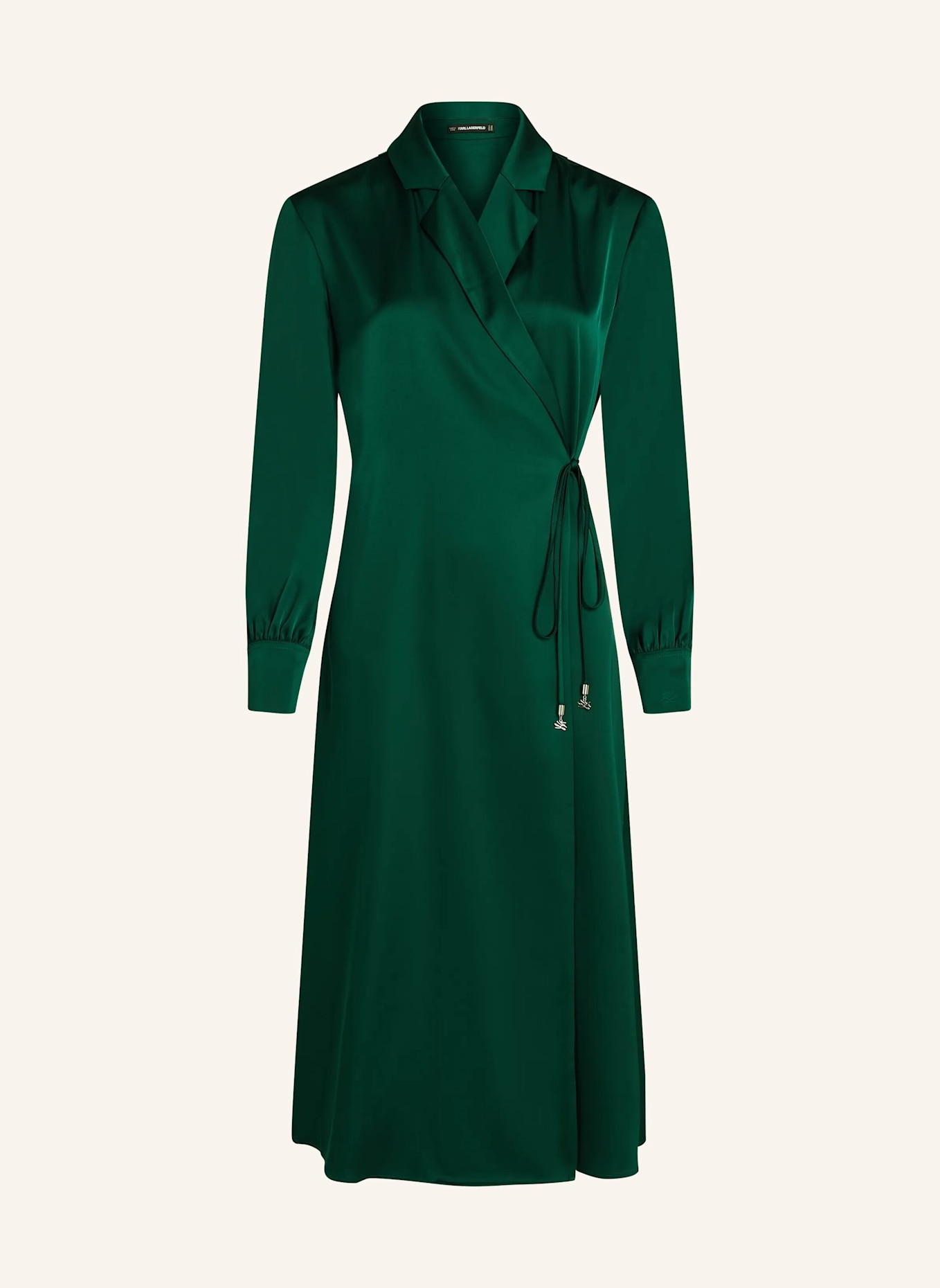 KARL LAGERFELD Kleid: GRÜN