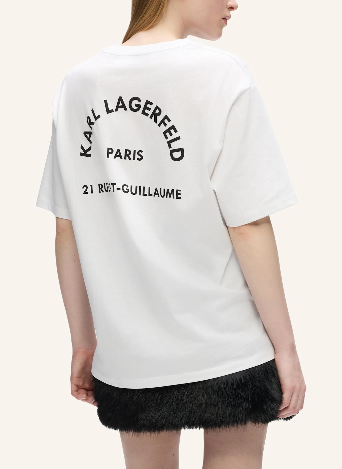 KARL LAGERFELD T-shirt: WEISS