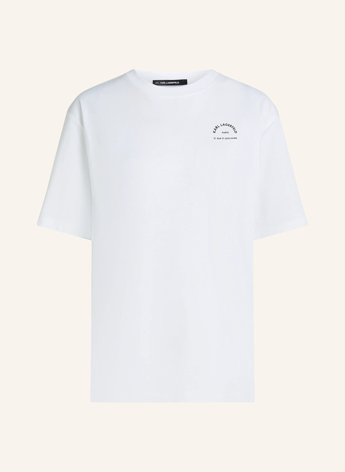 KARL LAGERFELD T-shirt: WEISS