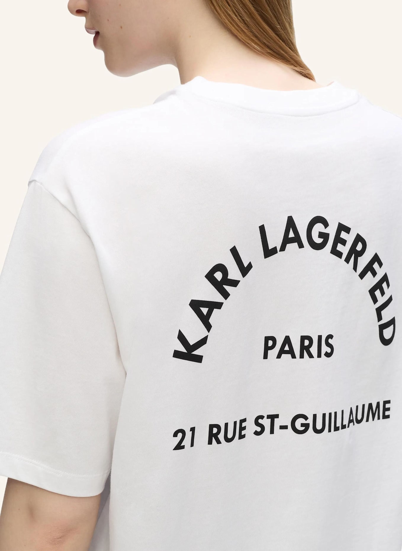 KARL LAGERFELD T-shirt: WEISS