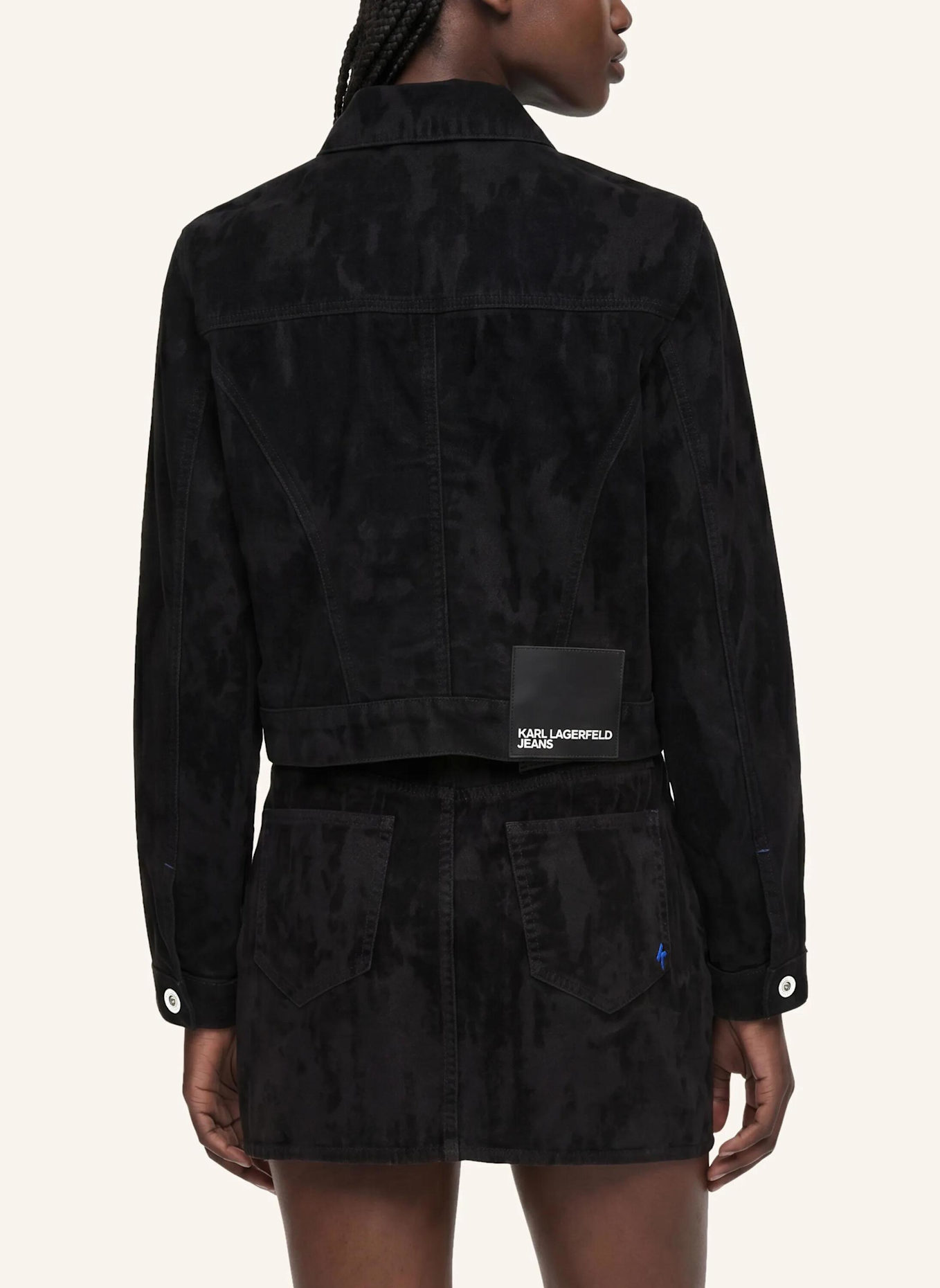 KARL LAGERFELD JEANS Jacke: DUNKELLILA