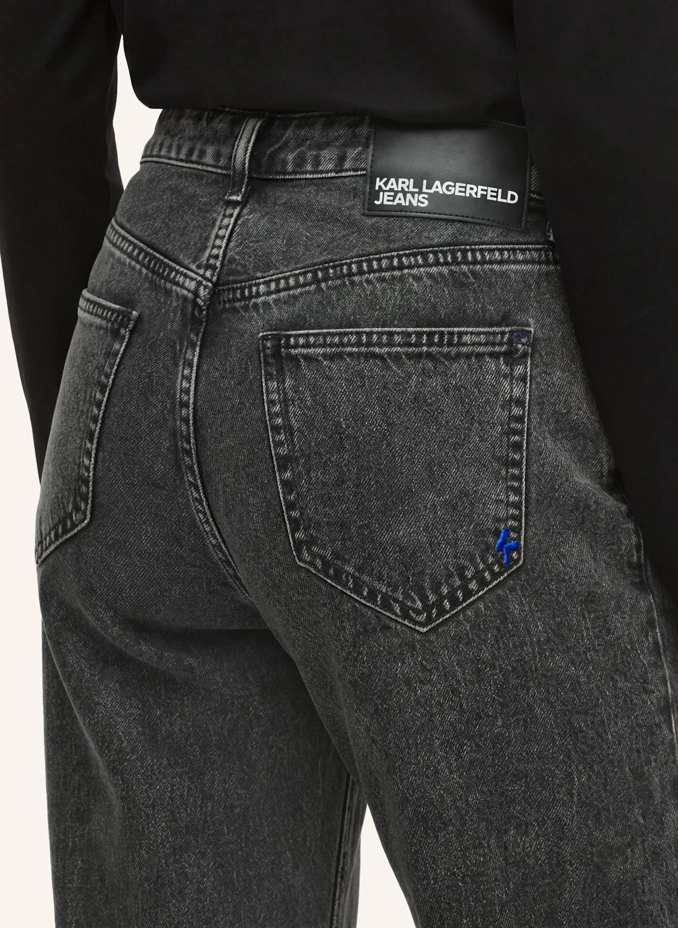 KARL LAGERFELD JEANS Jeans: SCHWARZ