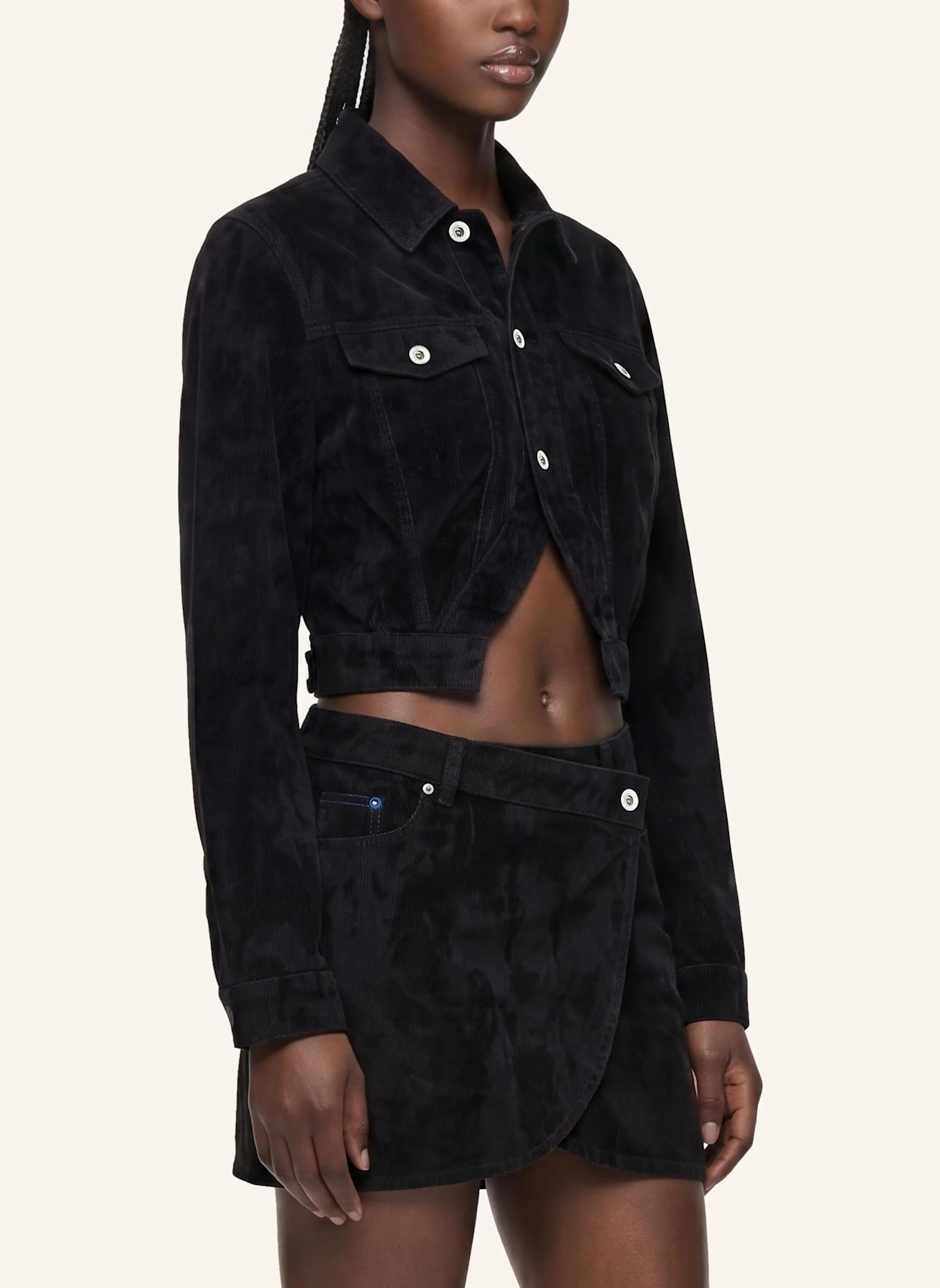 KARL LAGERFELD JEANS Jacke: DUNKELLILA