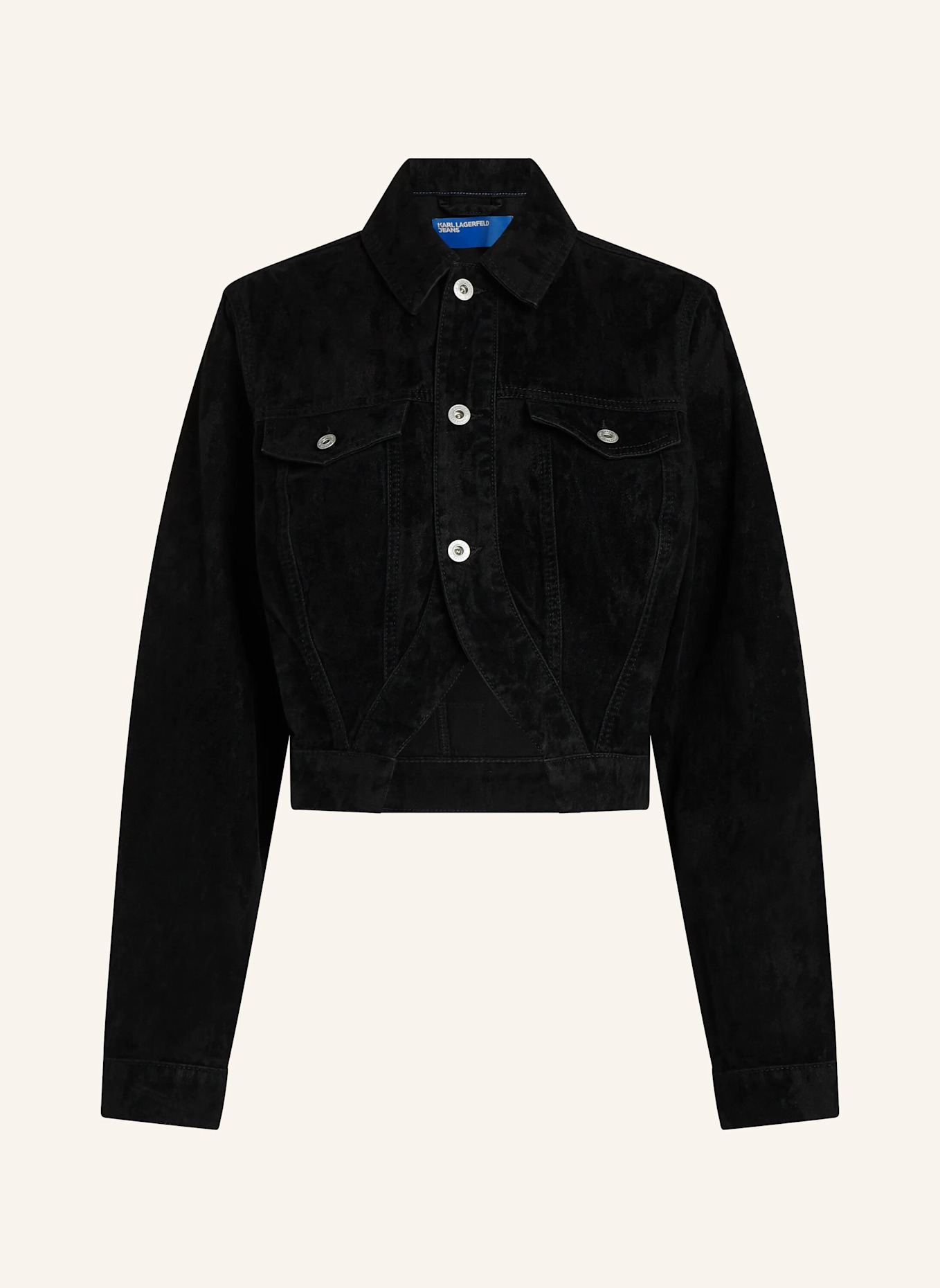 KARL LAGERFELD JEANS Jacke: DUNKELLILA
