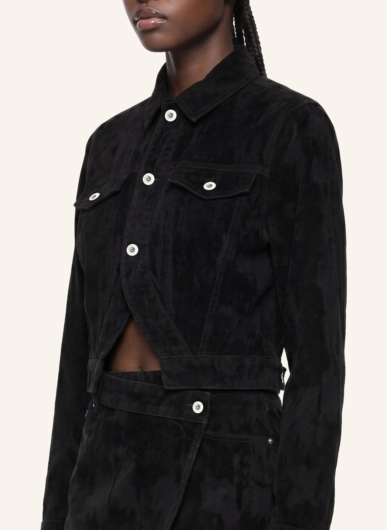 KARL LAGERFELD JEANS Jacke: DUNKELLILA
