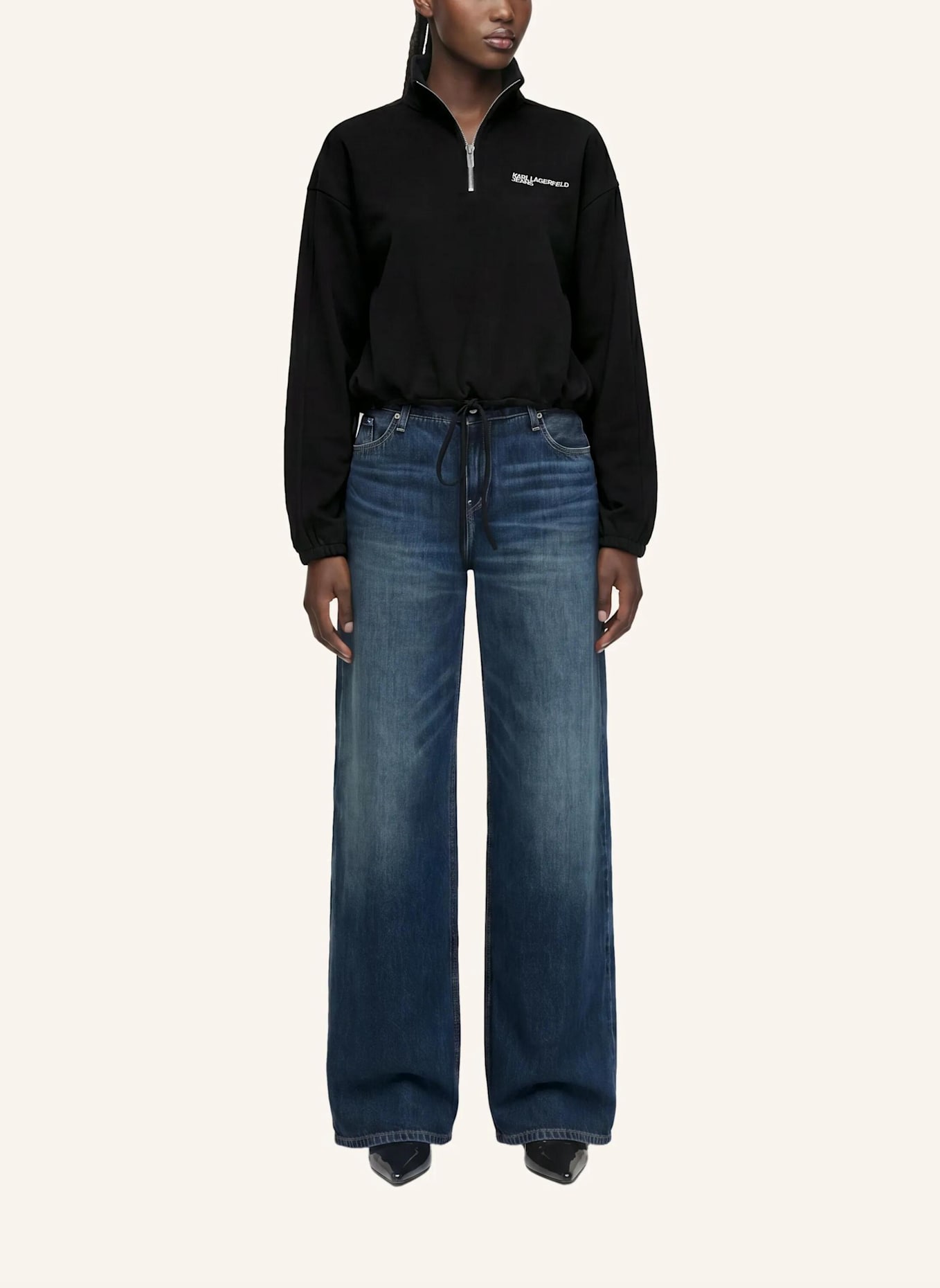KARL LAGERFELD JEANS Jeans: BLAU