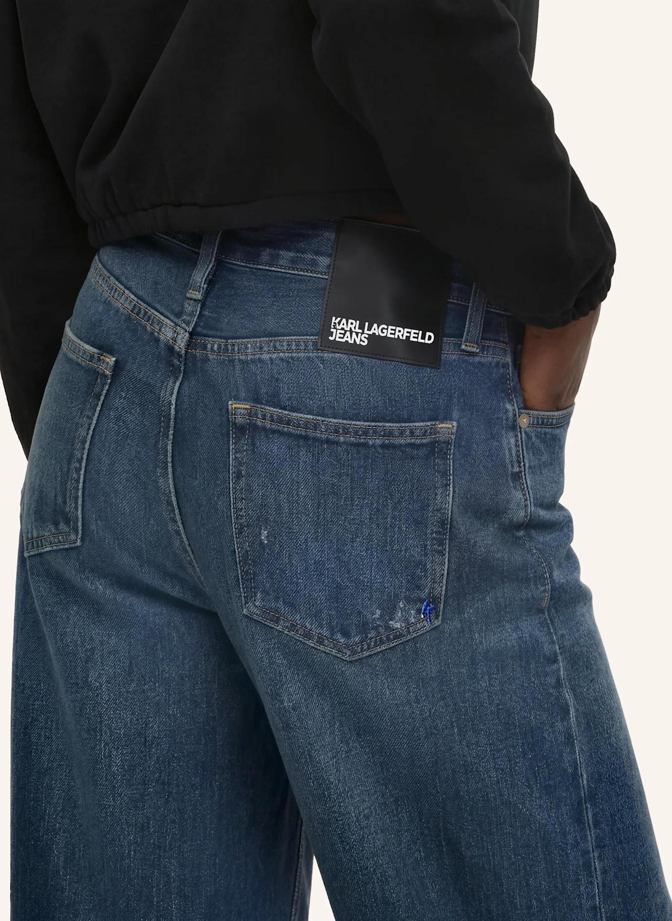 KARL LAGERFELD JEANS Jeans: BLAU