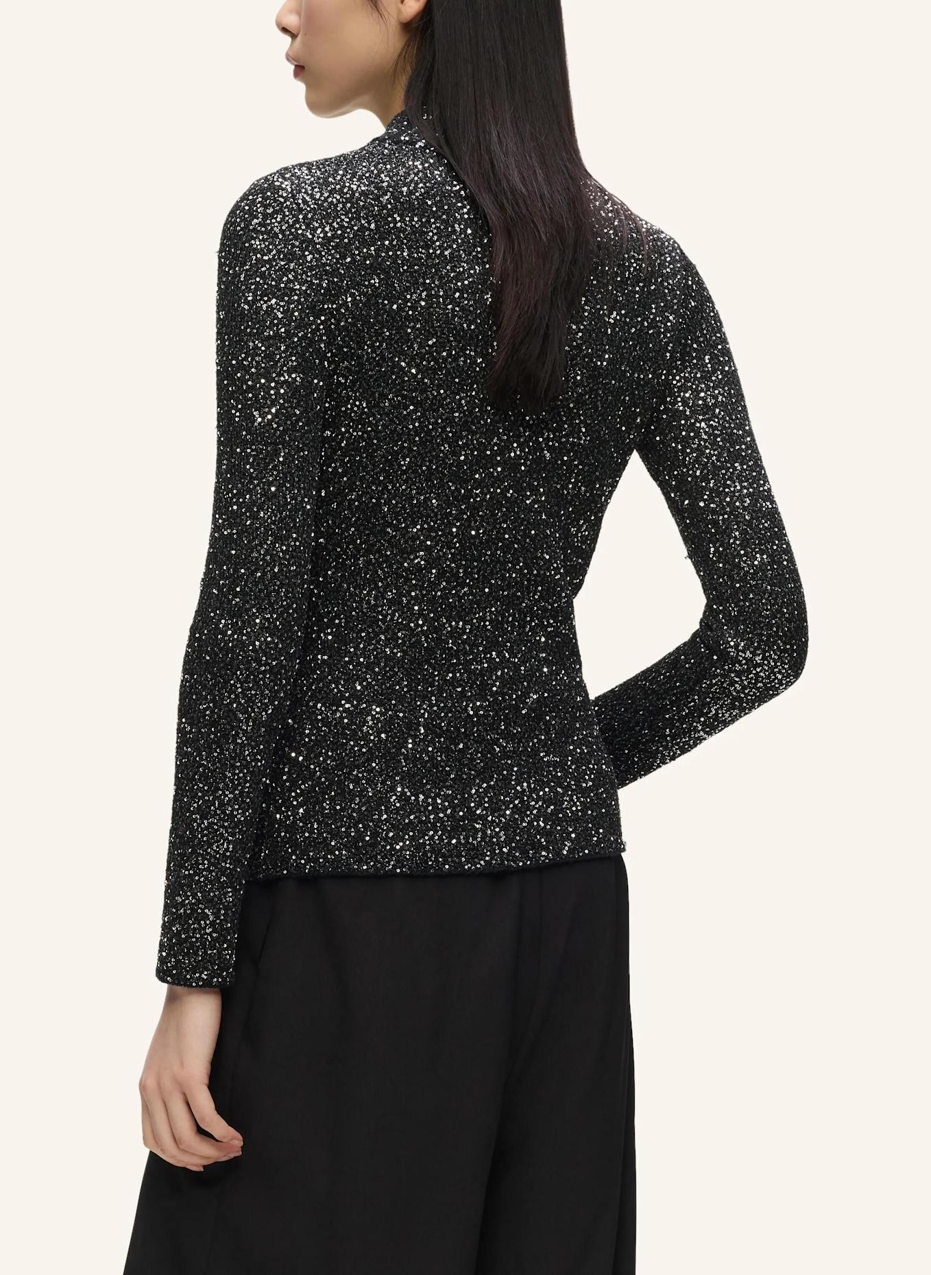 KARL LAGERFELD Top: DUNKELGRAU