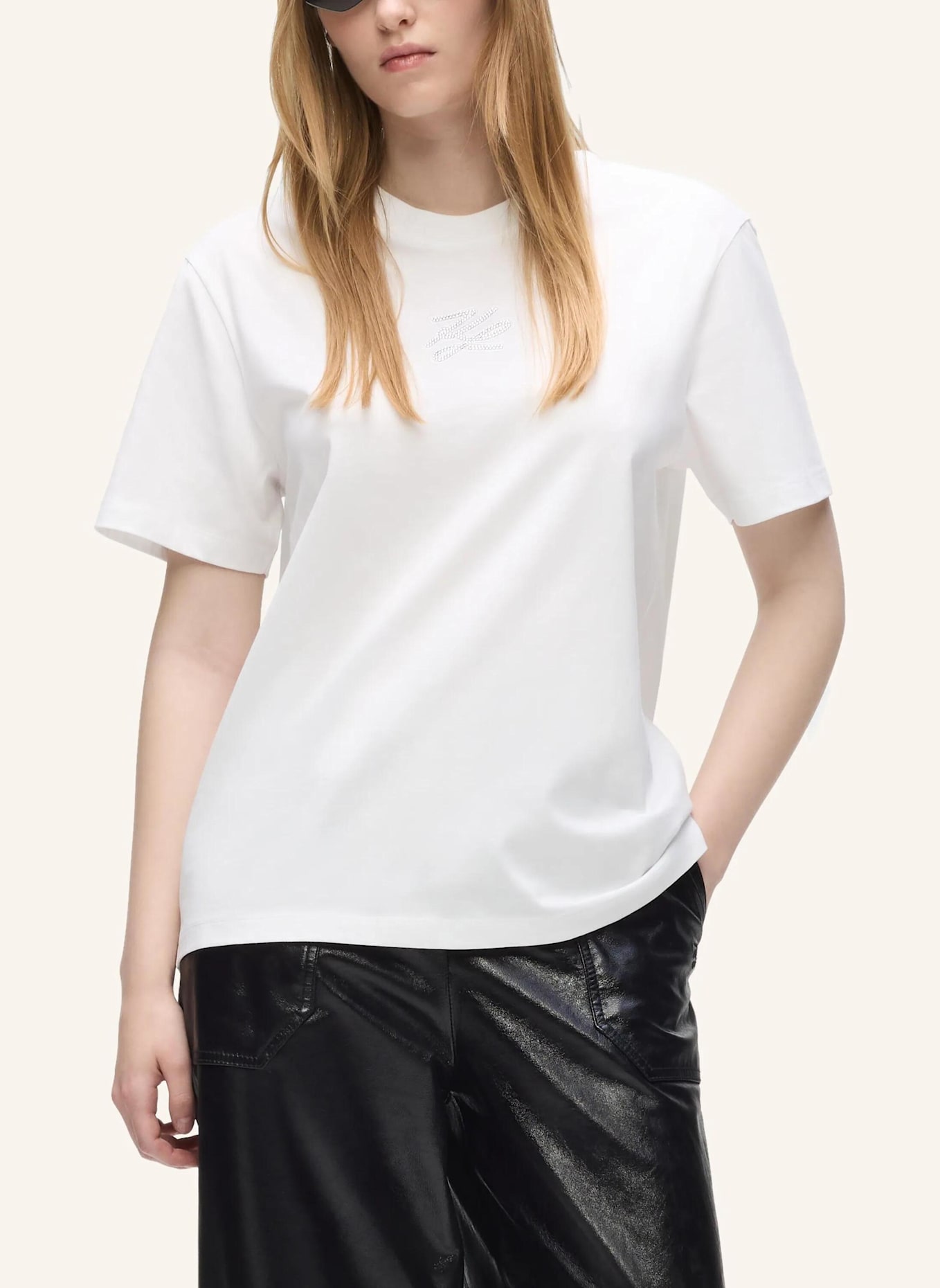 KARL LAGERFELD T-shirt: WEISS