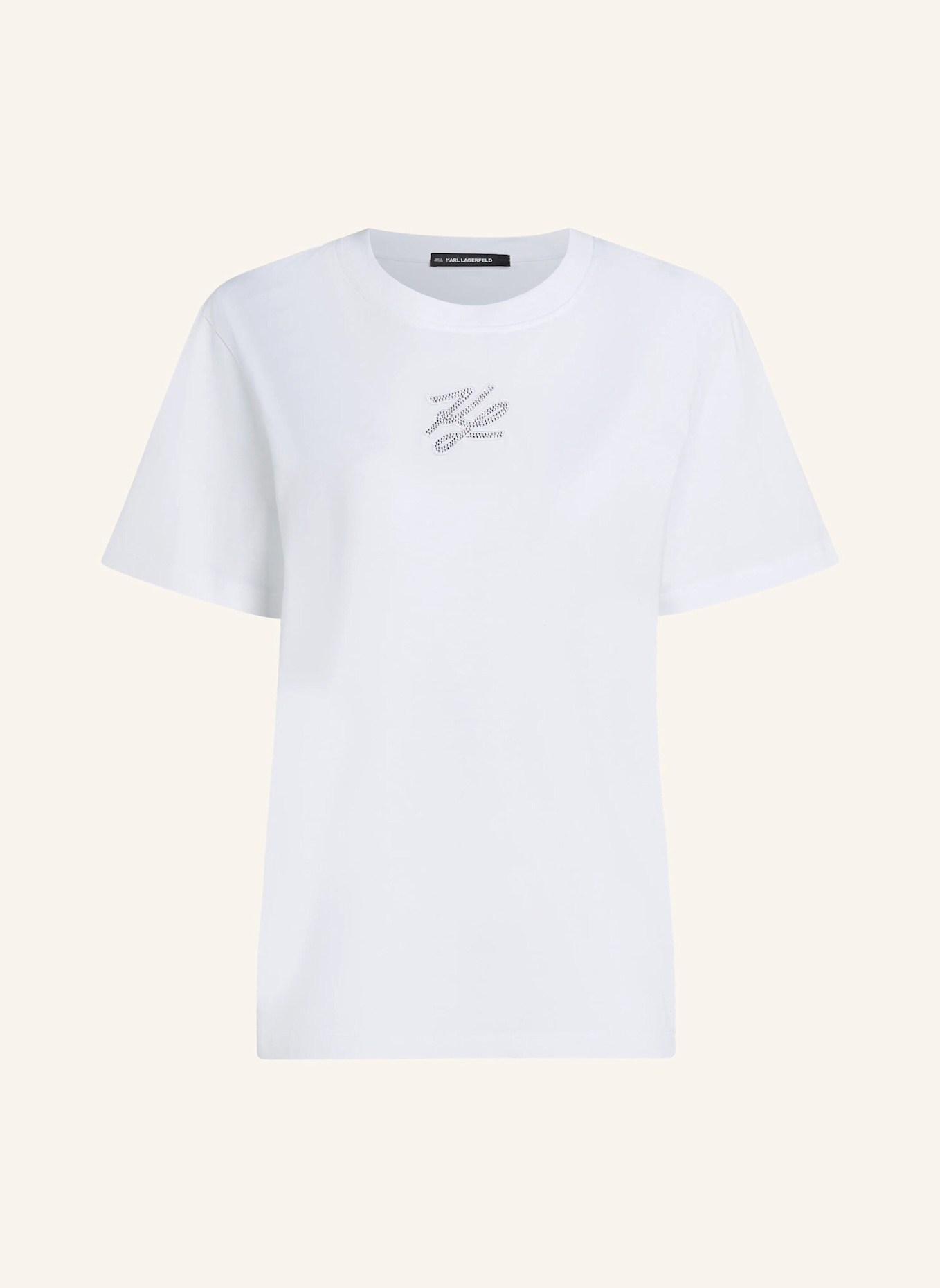 KARL LAGERFELD T-shirt: WEISS