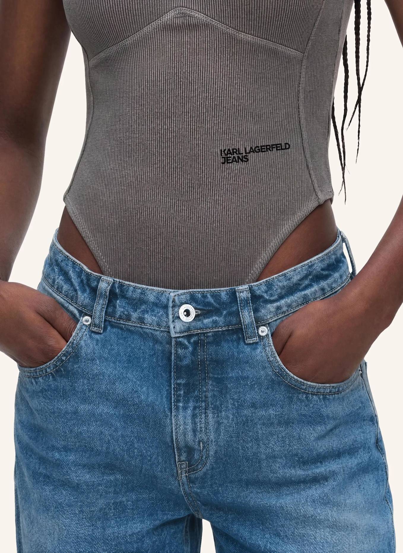 KARL LAGERFELD JEANS Jeans: BLAU