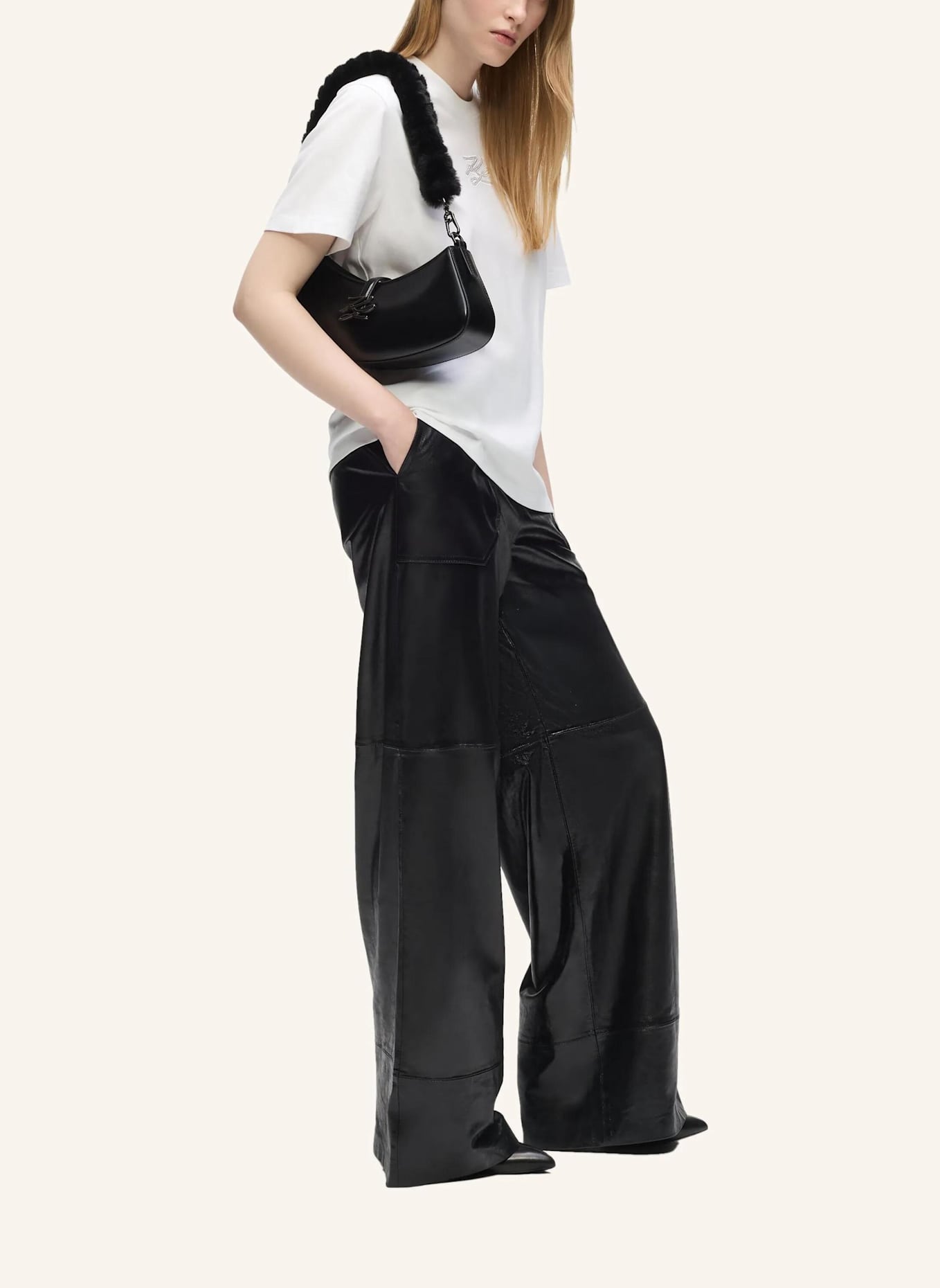 KARL LAGERFELD T-shirt: WEISS