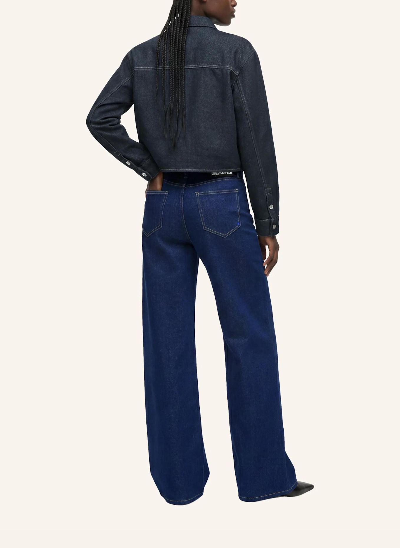 KARL LAGERFELD JEANS Jeans: DUNKELBLAU