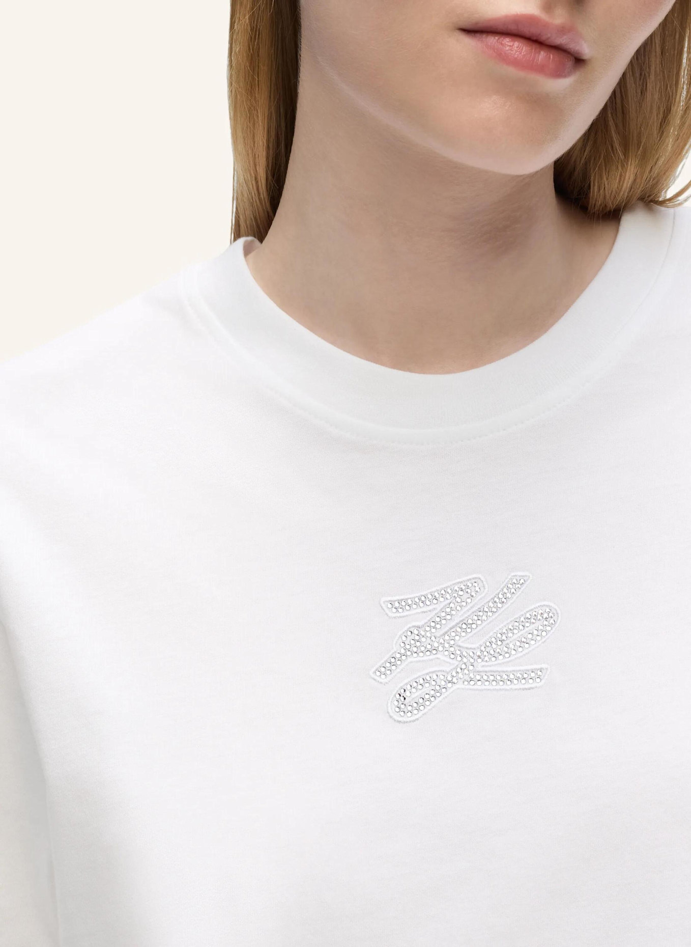 KARL LAGERFELD T-shirt: WEISS
