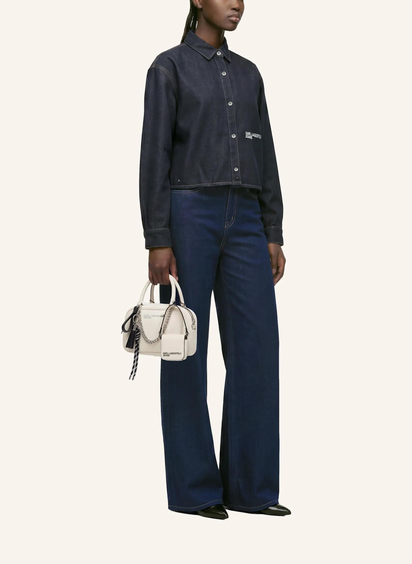 KARL LAGERFELD JEANS Jeans: DUNKELBLAU