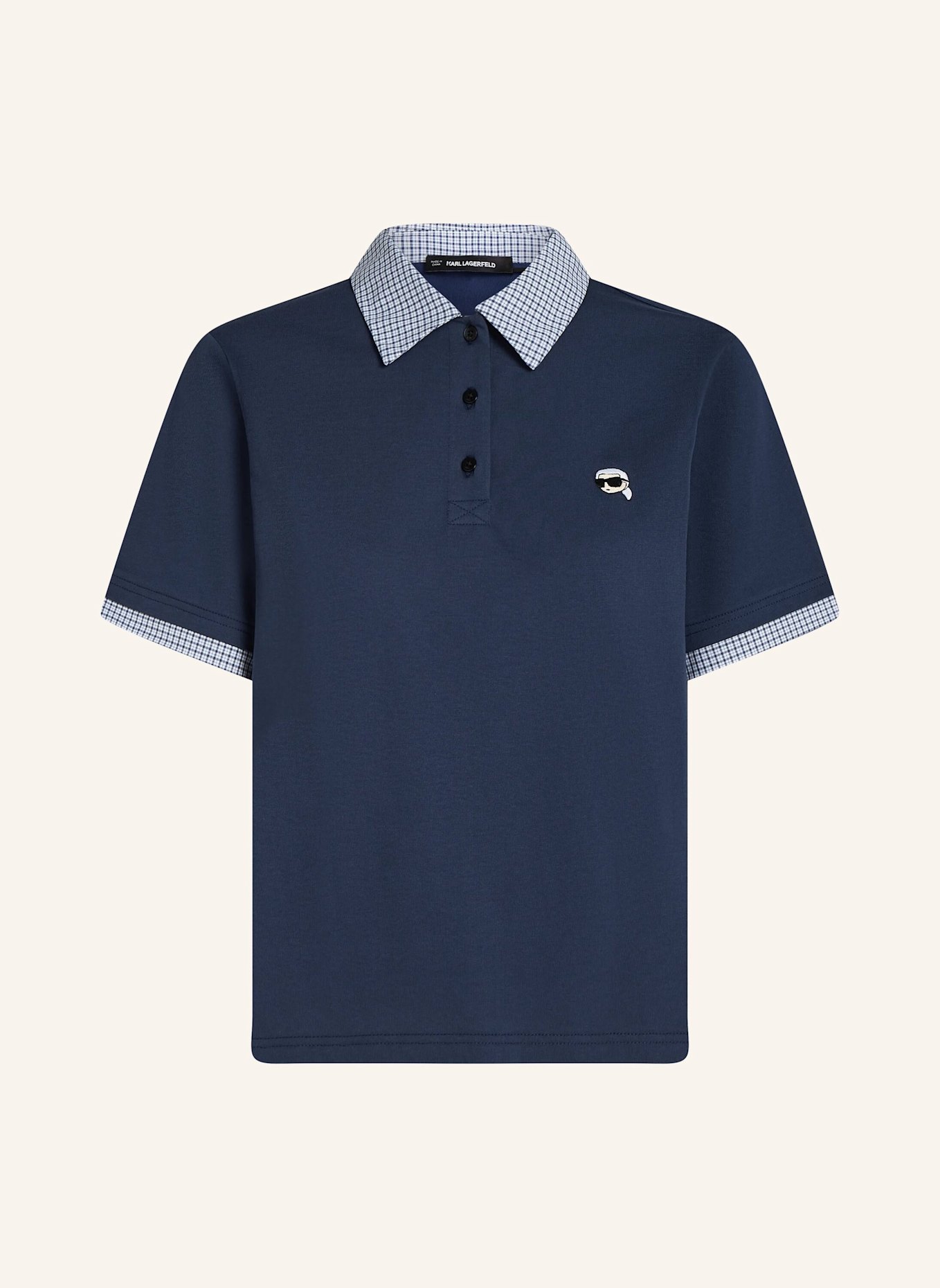 KARL LAGERFELD T-shirt: DUNKELBLAU
