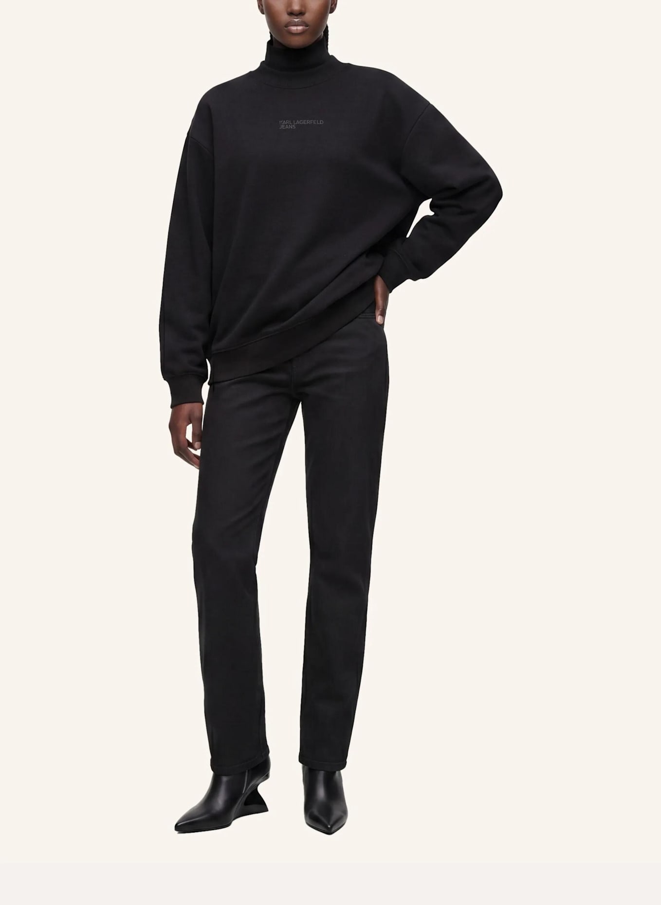 KARL LAGERFELD JEANS Jeans: SCHWARZ