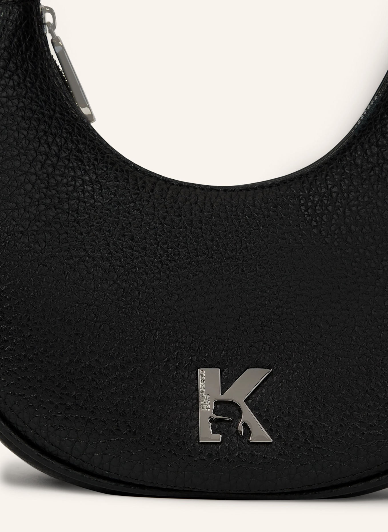 KARL LAGERFELD JEANS Schultertasche: SCHWARZ