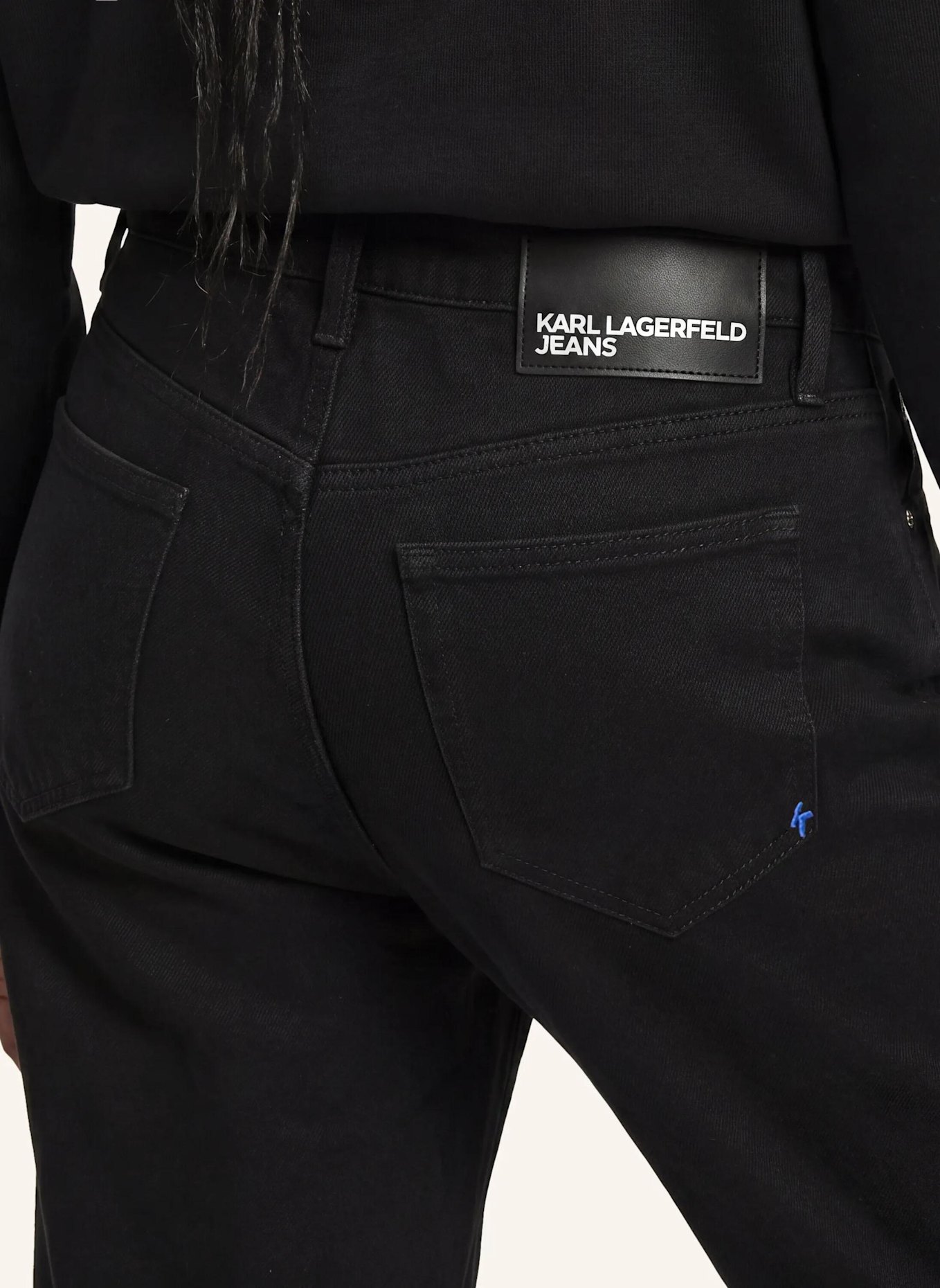 KARL LAGERFELD JEANS Jeans: SCHWARZ