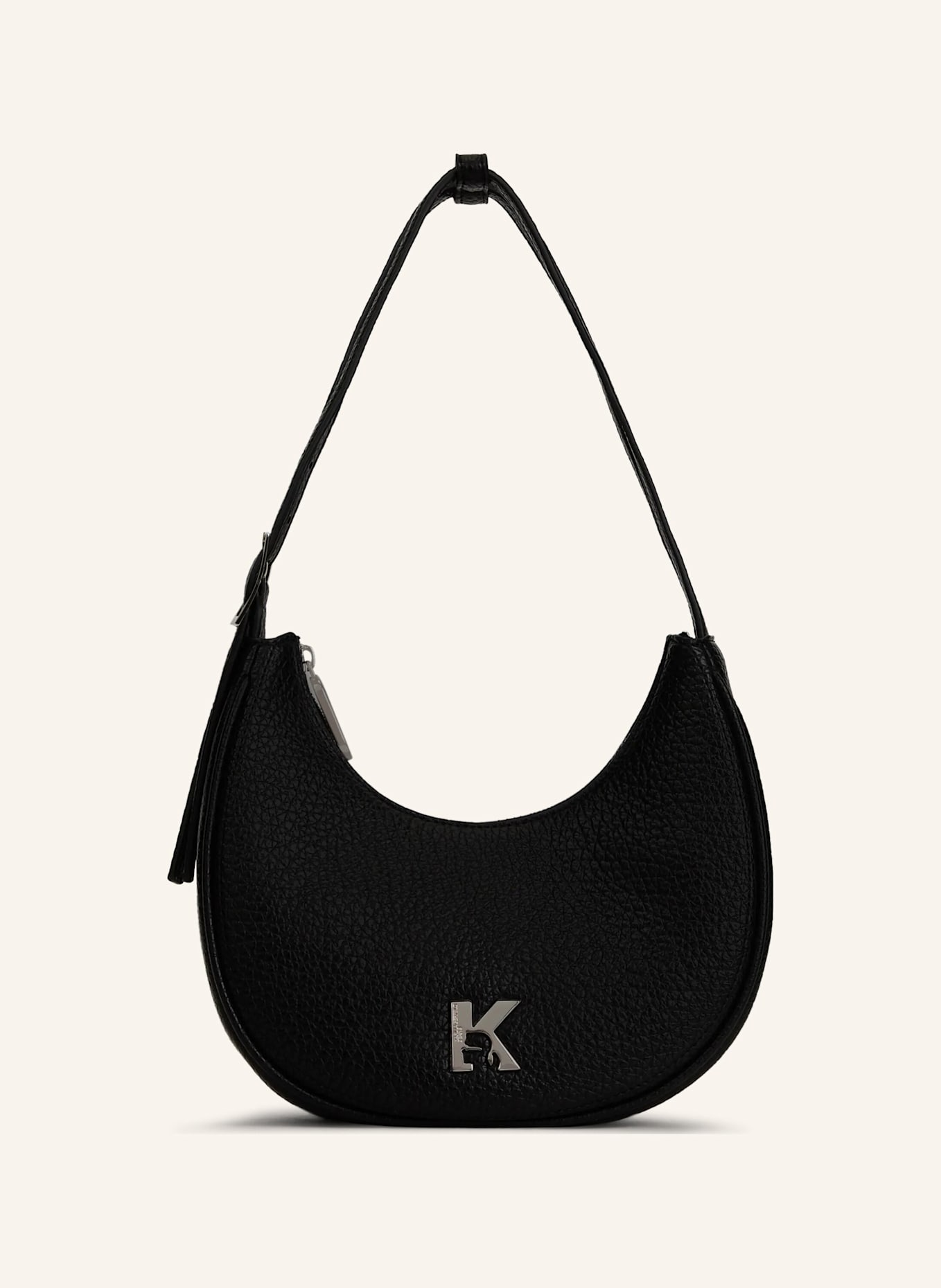 KARL LAGERFELD JEANS Schultertasche: SCHWARZ