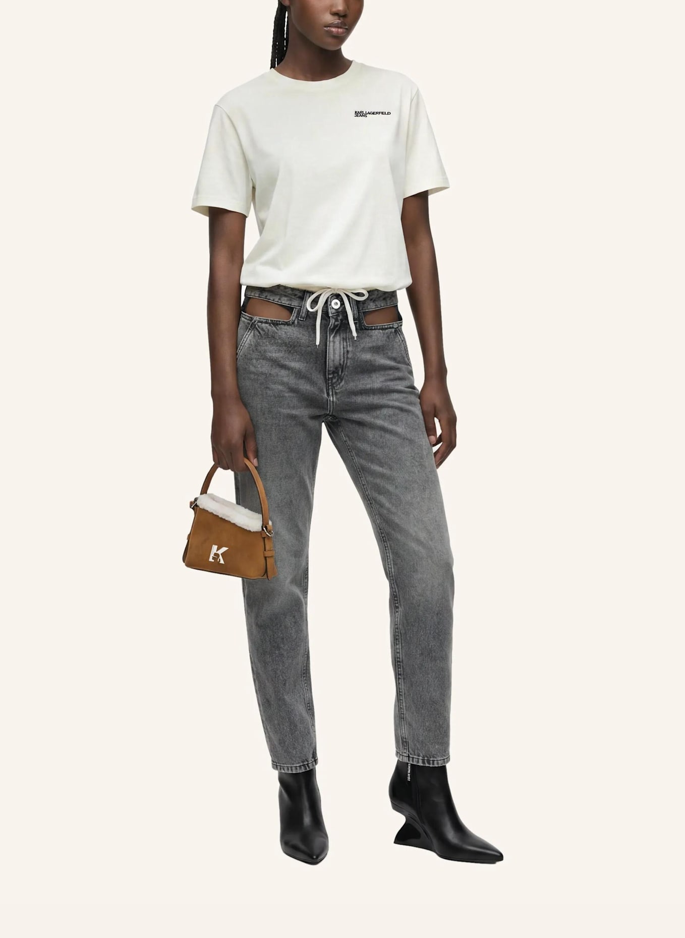 KARL LAGERFELD JEANS Jeans: SCHWARZ