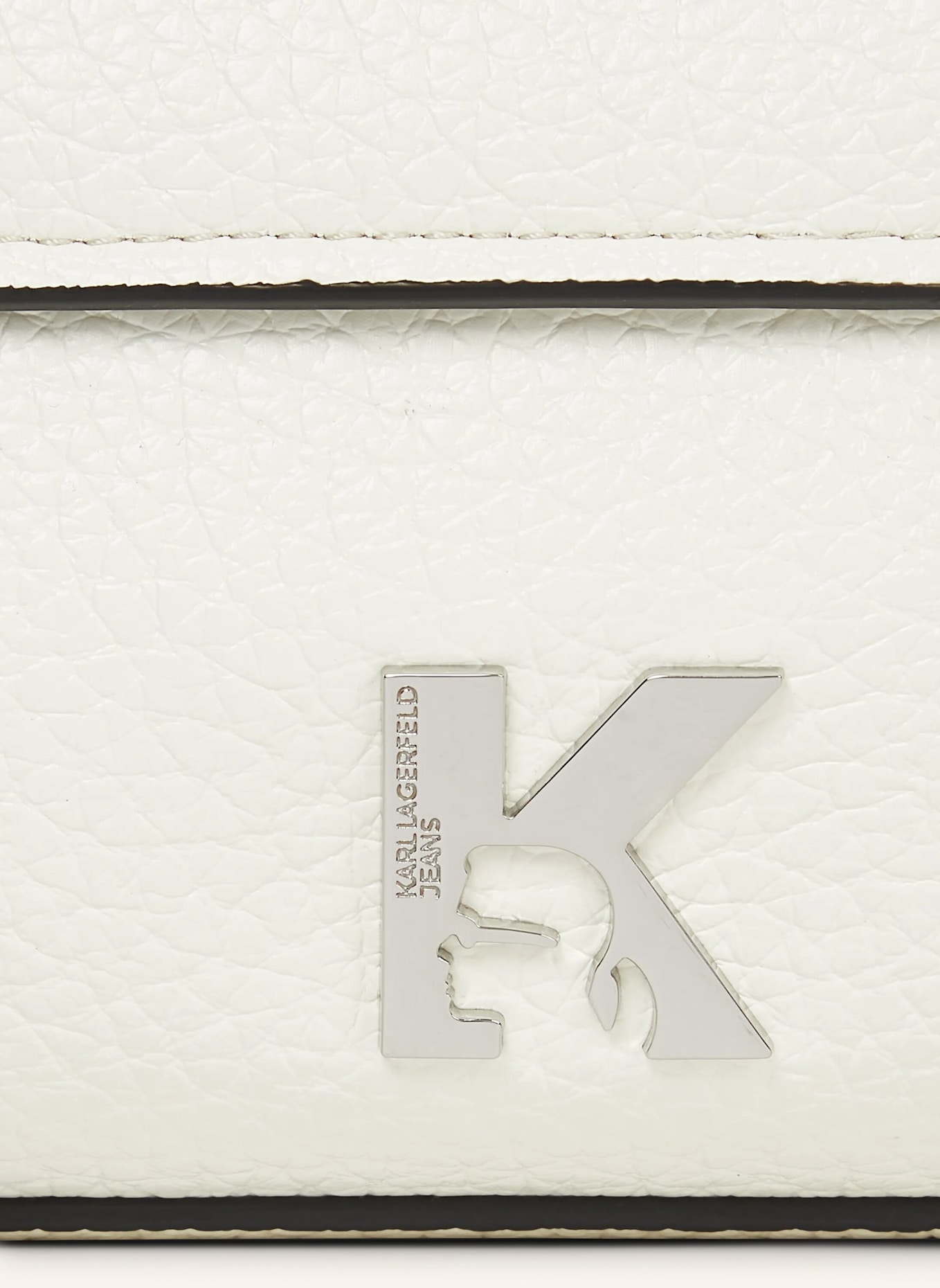 KARL LAGERFELD JEANS Schultertasche: WEISS