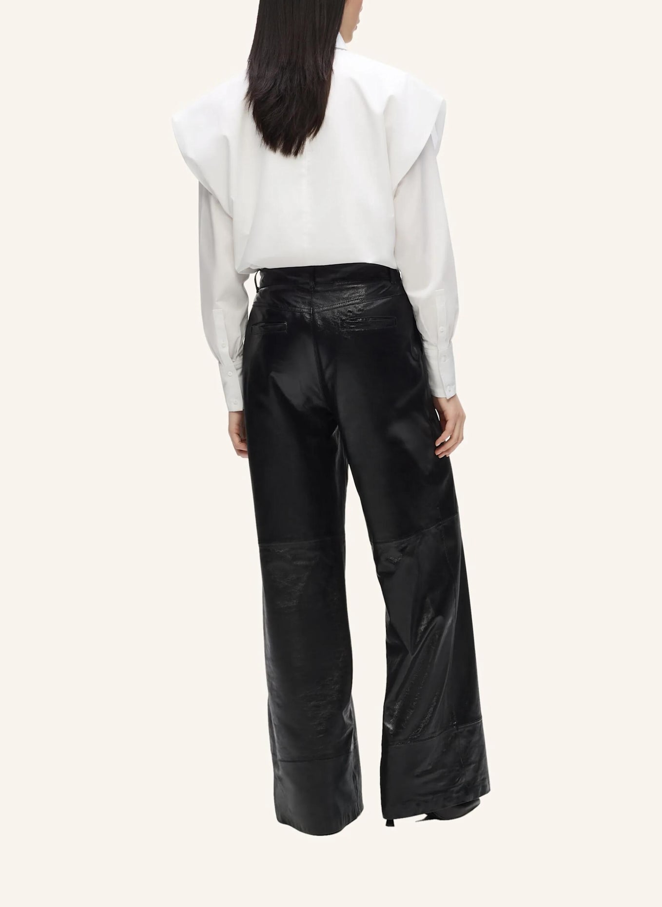 KARL LAGERFELD Hose: SCHWARZ