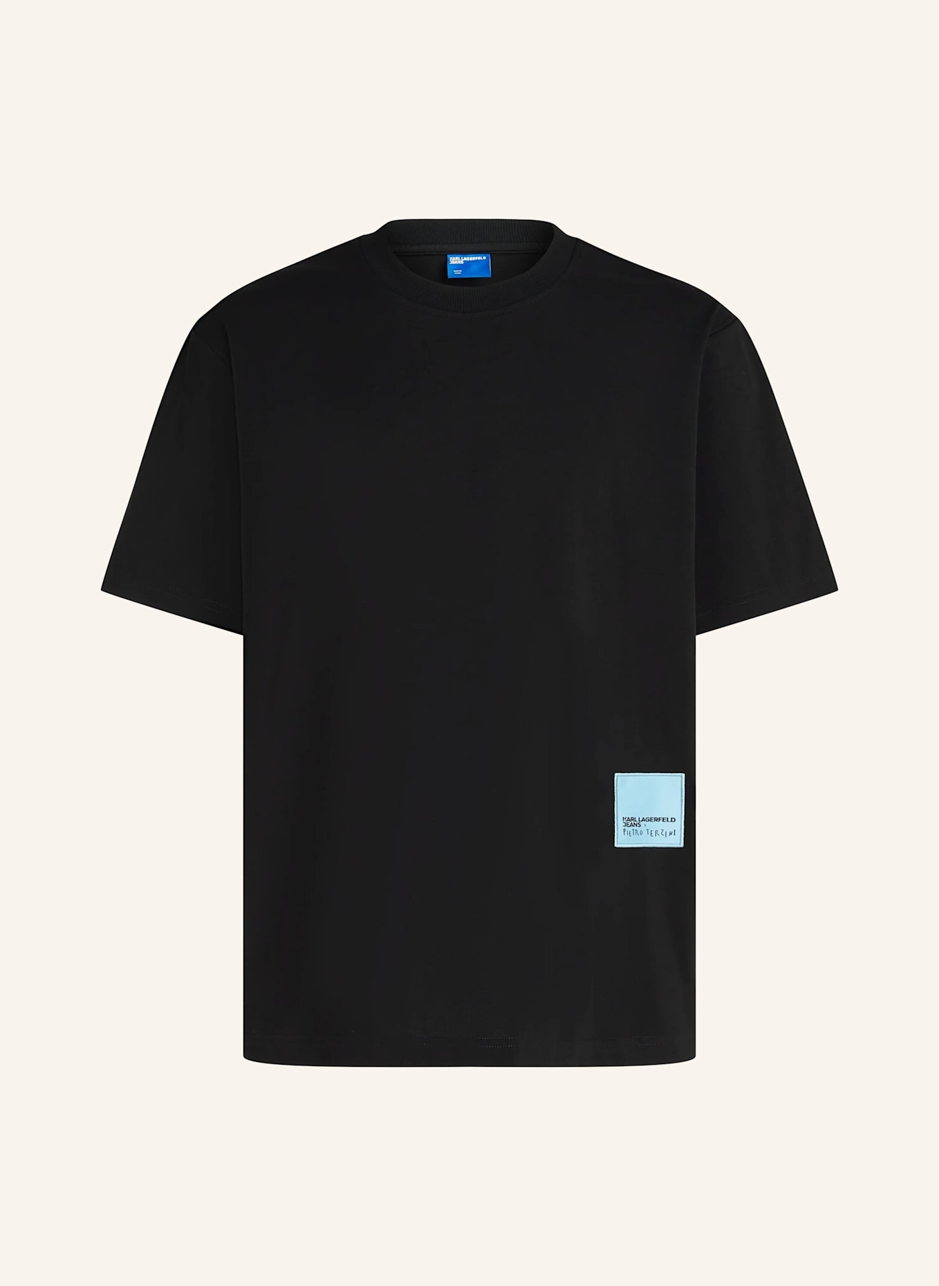 KARL LAGERFELD JEANS T-shirt: SCHWARZ