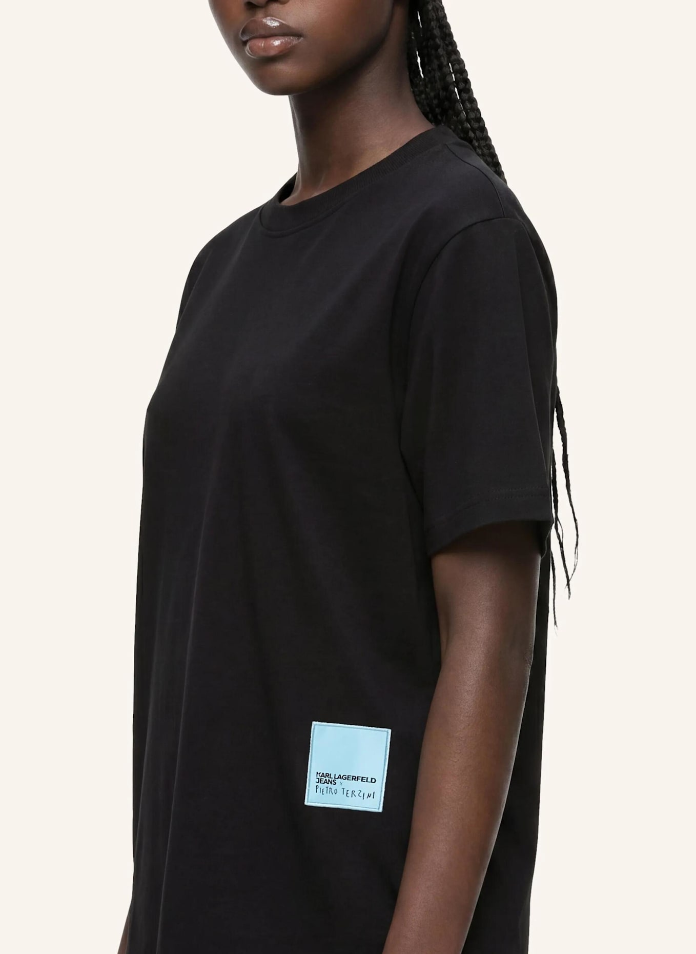 KARL LAGERFELD JEANS T-shirt: SCHWARZ