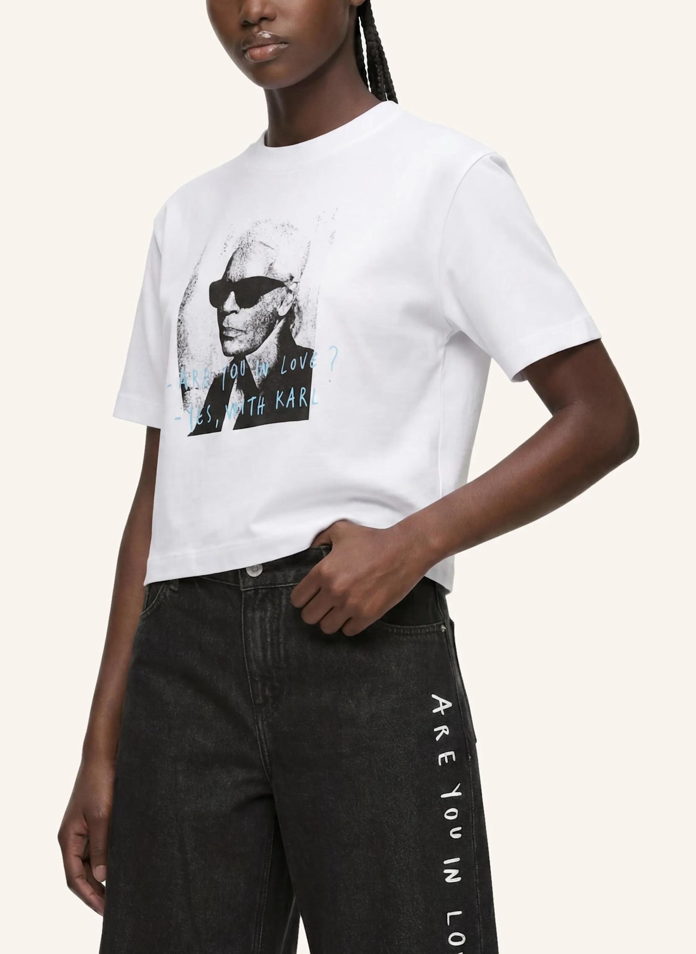 KARL LAGERFELD JEANS T-shirt: WEISS
