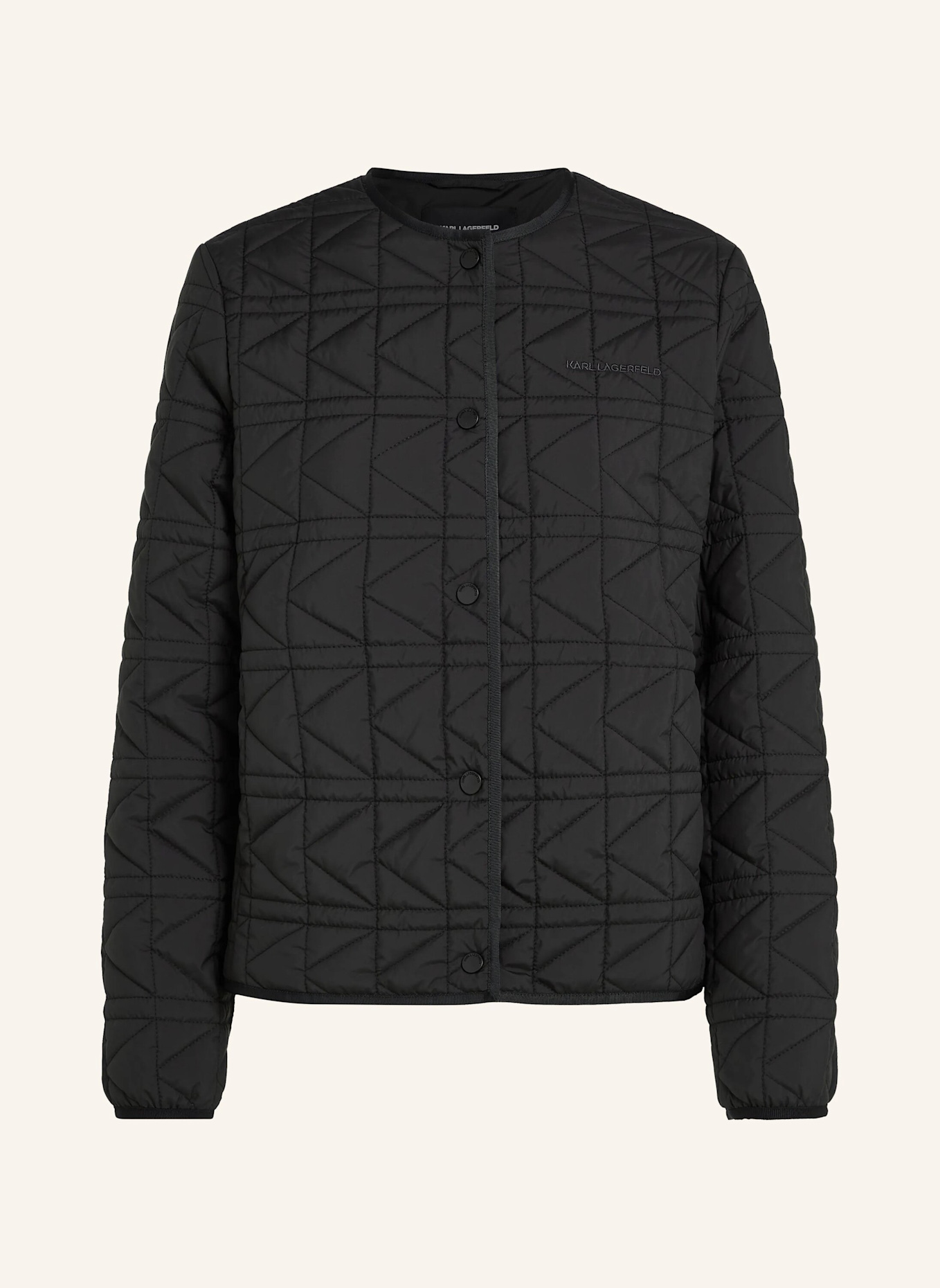 KARL LAGERFELD Mantel: SCHWARZ