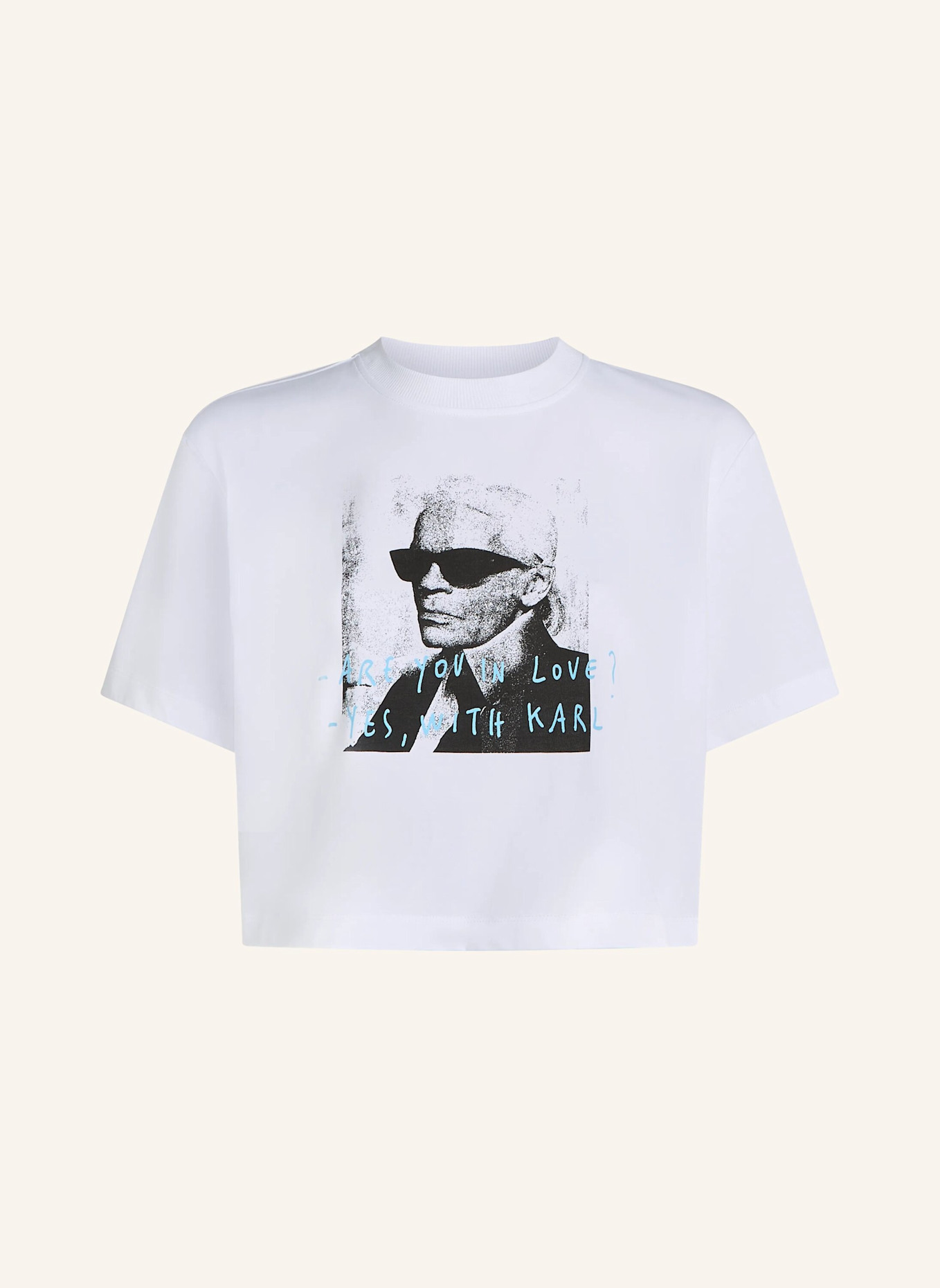 KARL LAGERFELD JEANS T-shirt: WEISS