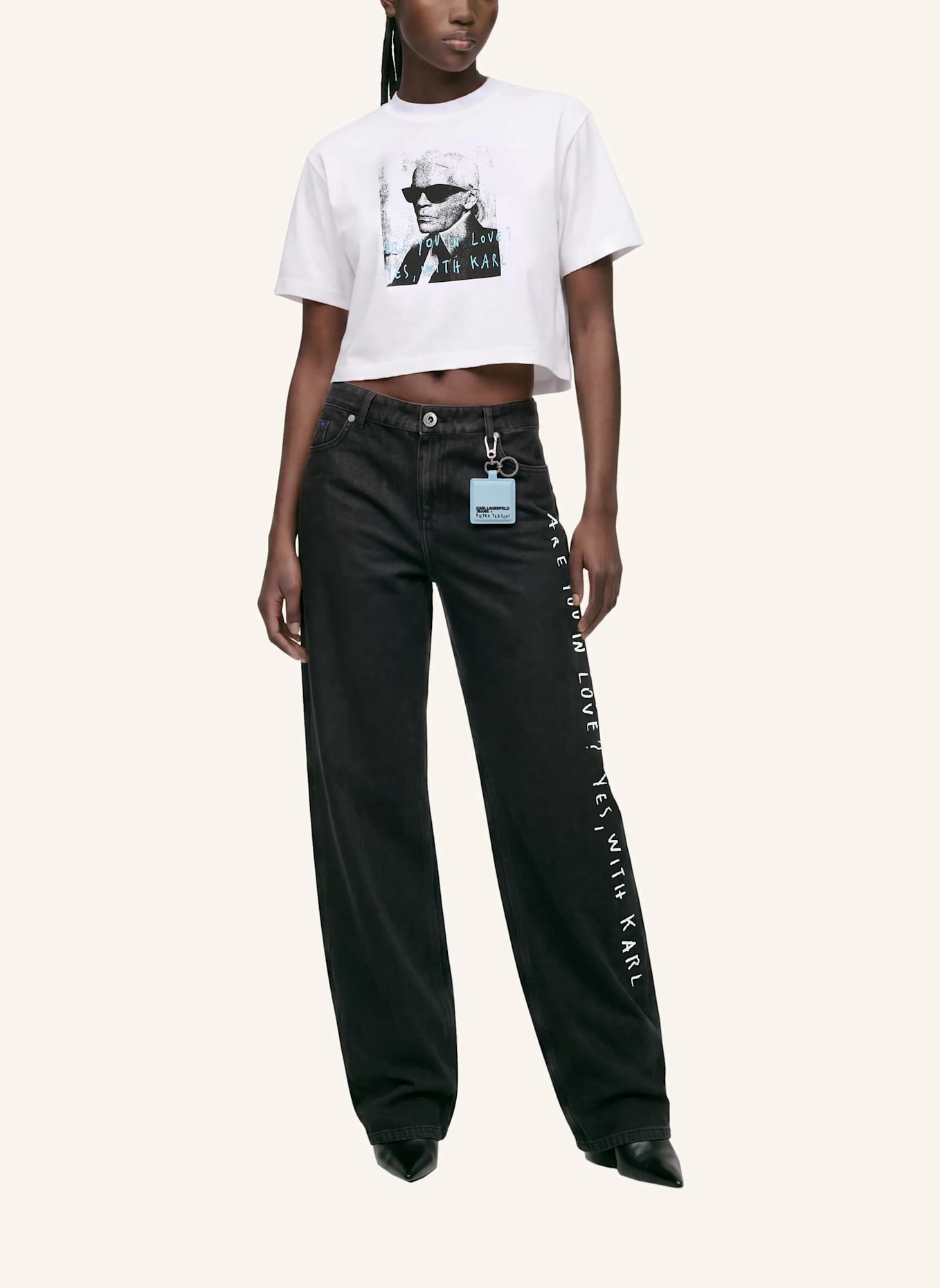 KARL LAGERFELD JEANS T-shirt: WEISS
