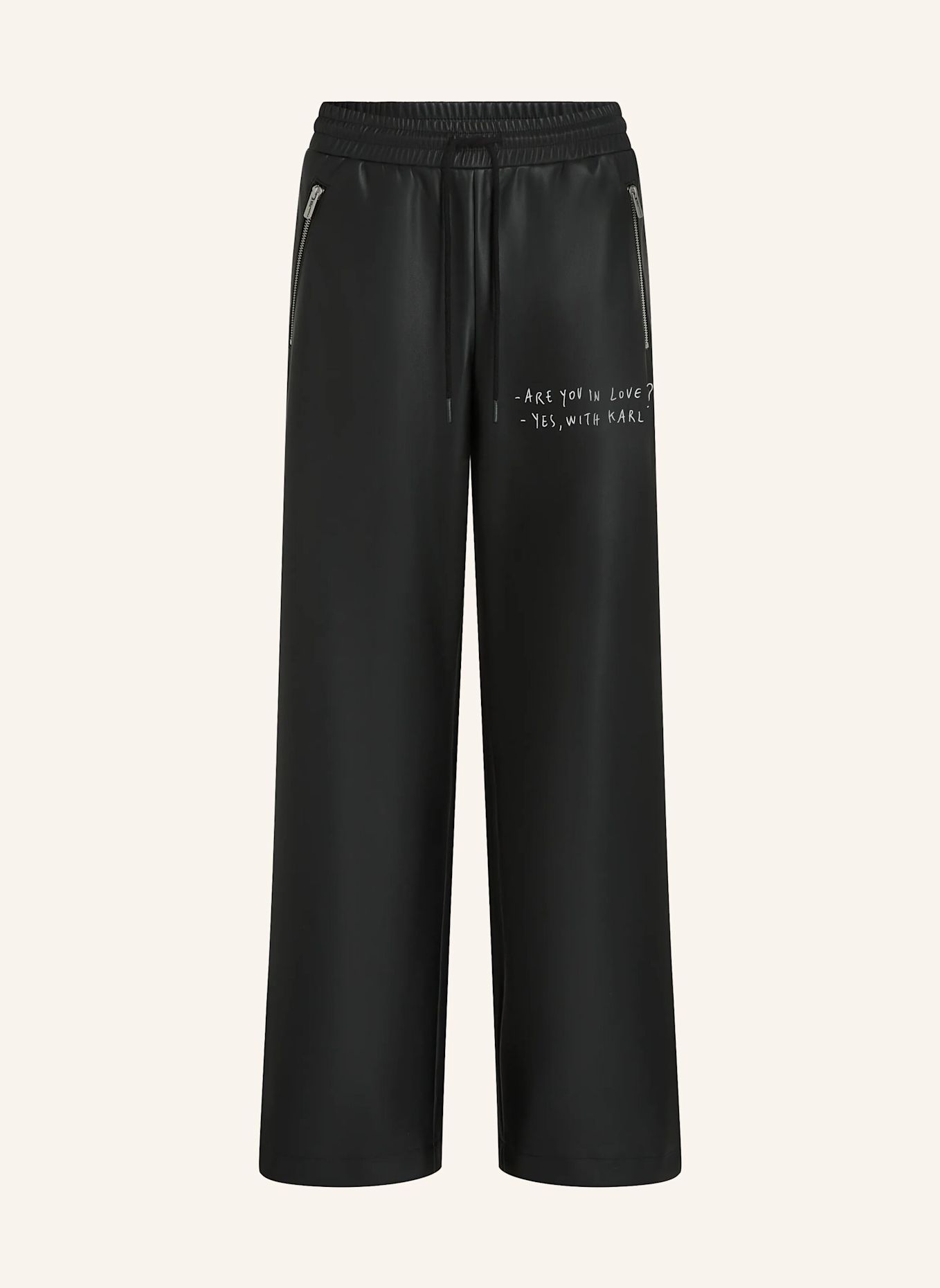 KARL LAGERFELD JEANS Hose: SCHWARZ