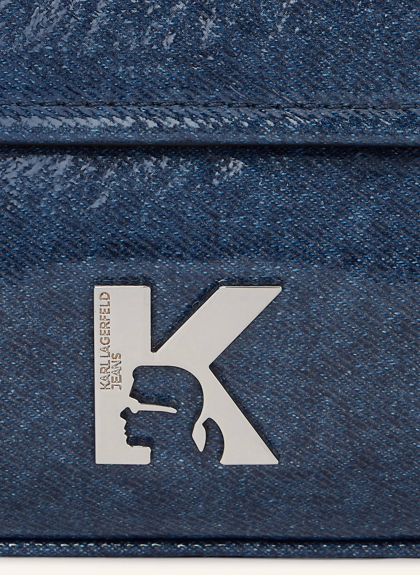 KARL LAGERFELD JEANS Schultertasche: BLAU