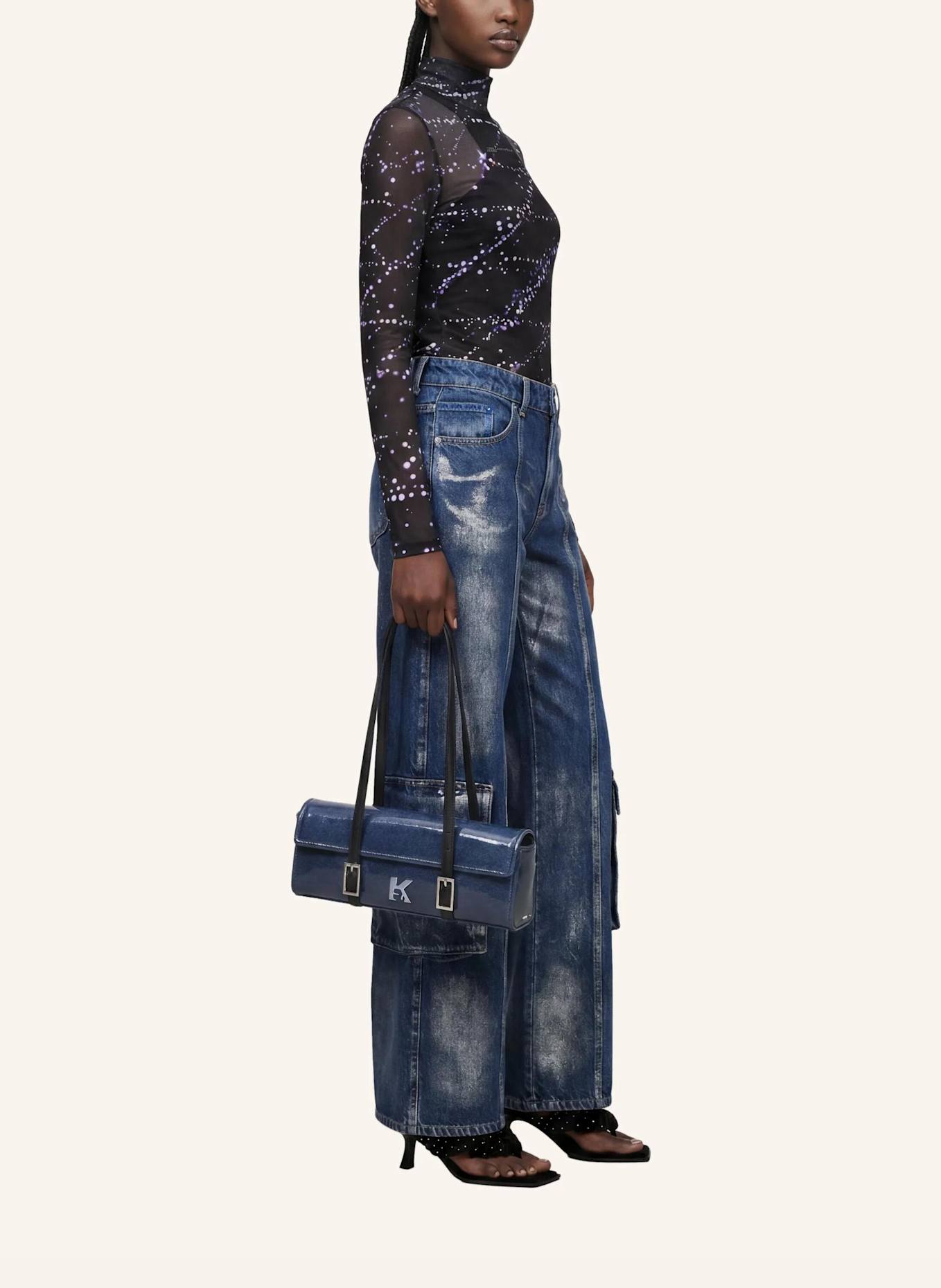 KARL LAGERFELD JEANS Schultertasche: BLAU