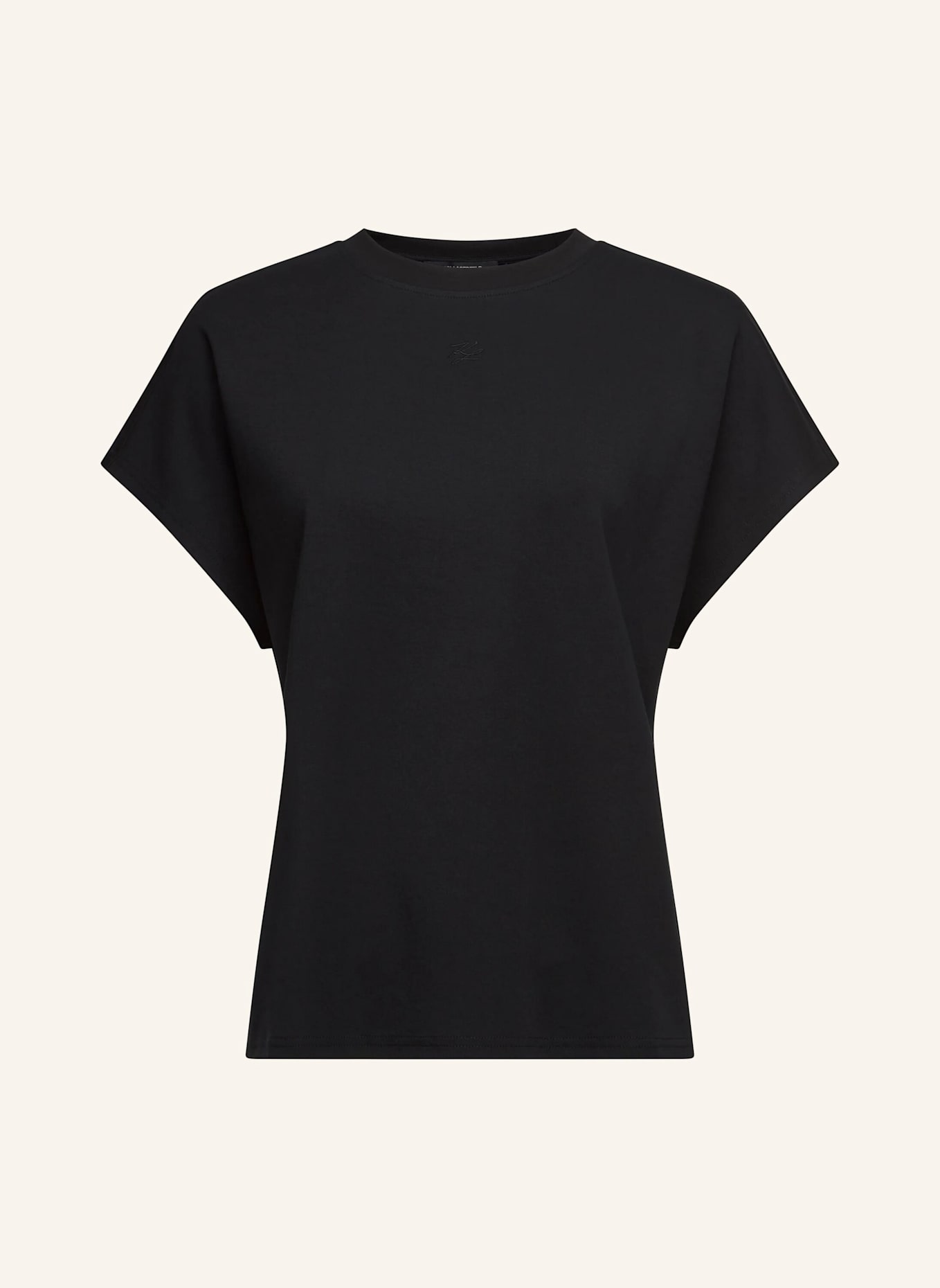 KARL LAGERFELD T-shirt: SCHWARZ