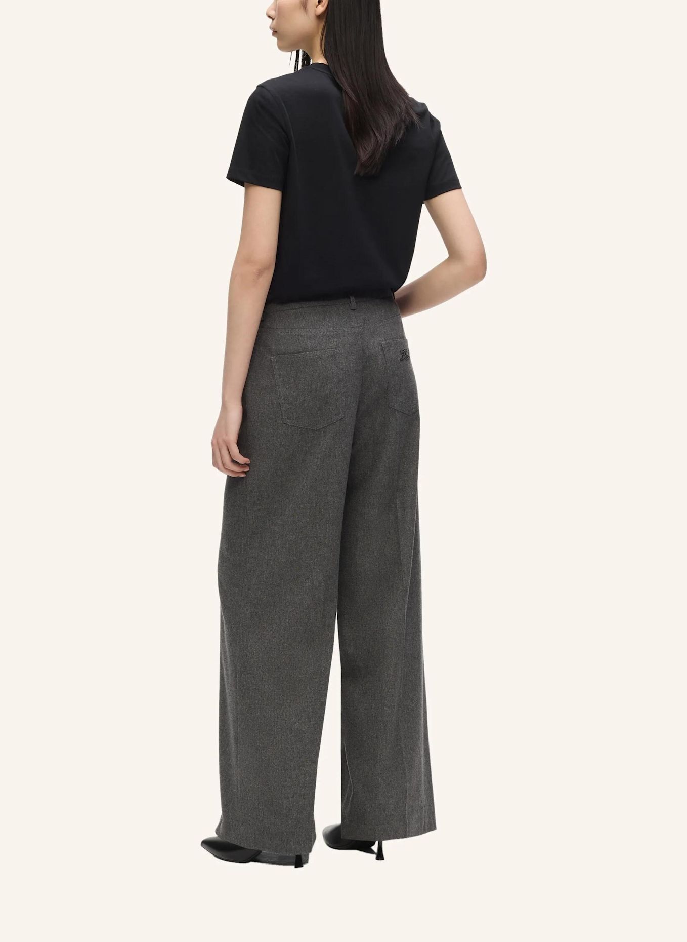 KARL LAGERFELD Hose: GRAU