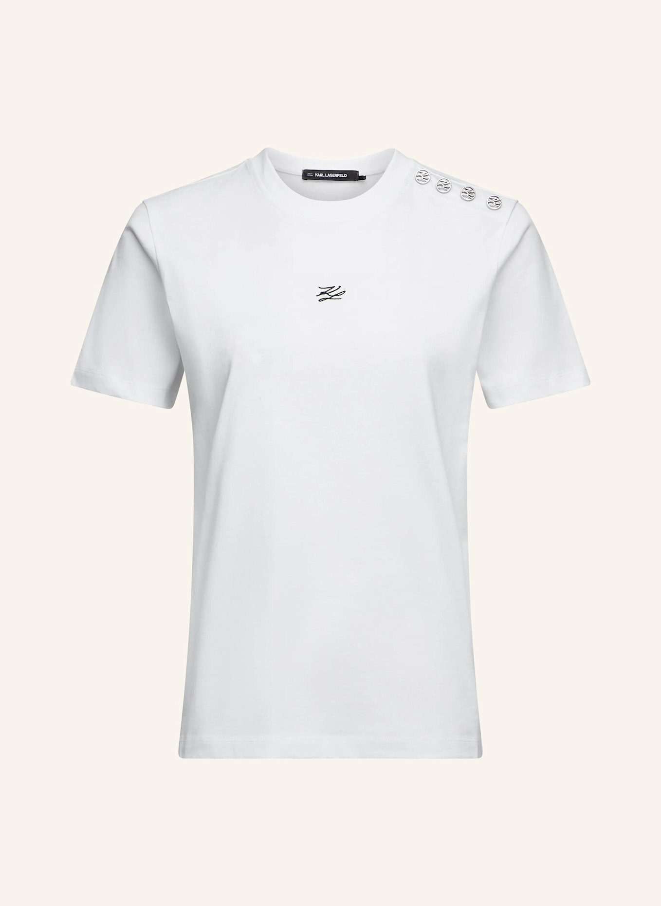 KARL LAGERFELD T-shirt: WEISS
