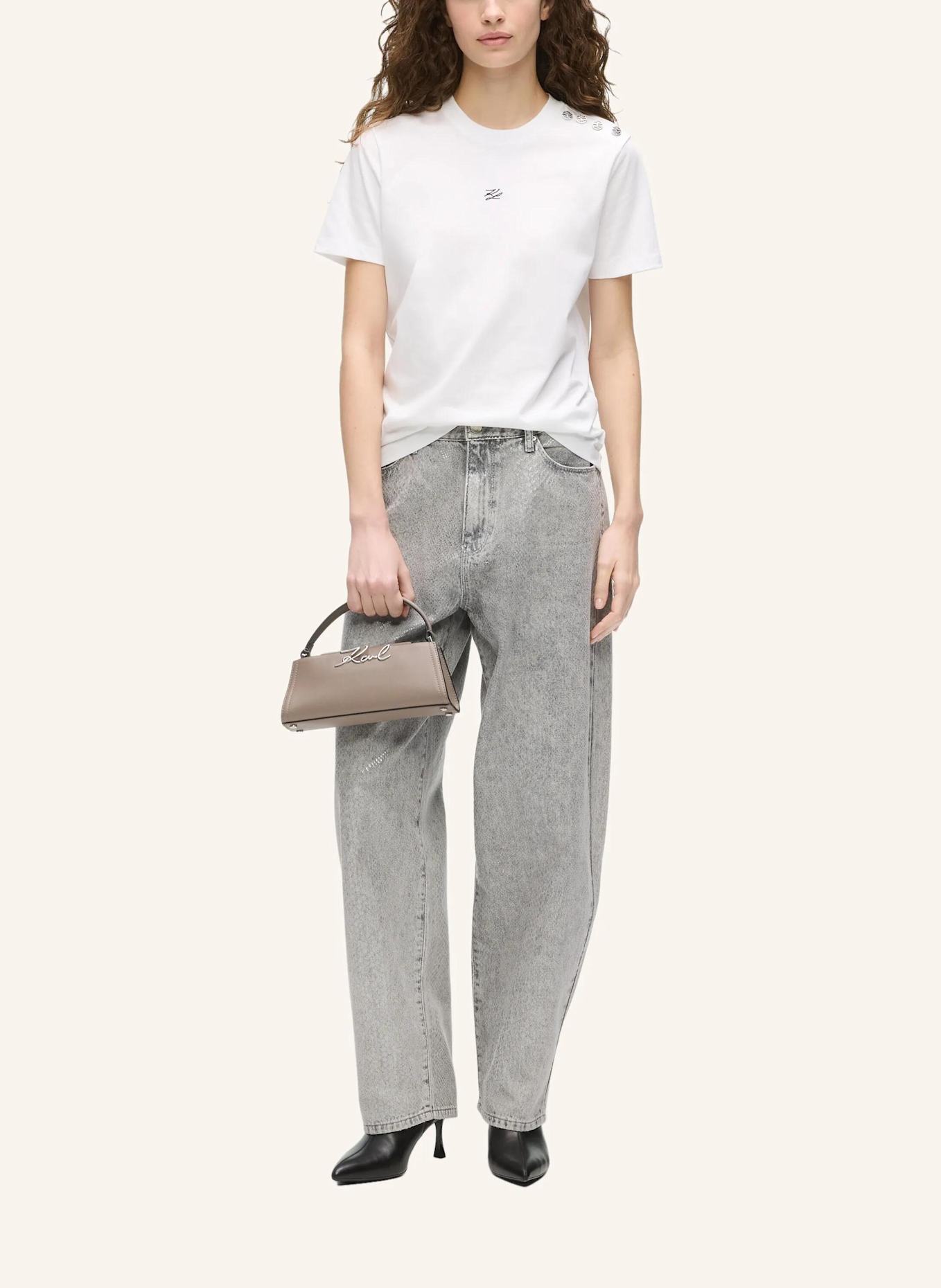 KARL LAGERFELD T-shirt: WEISS