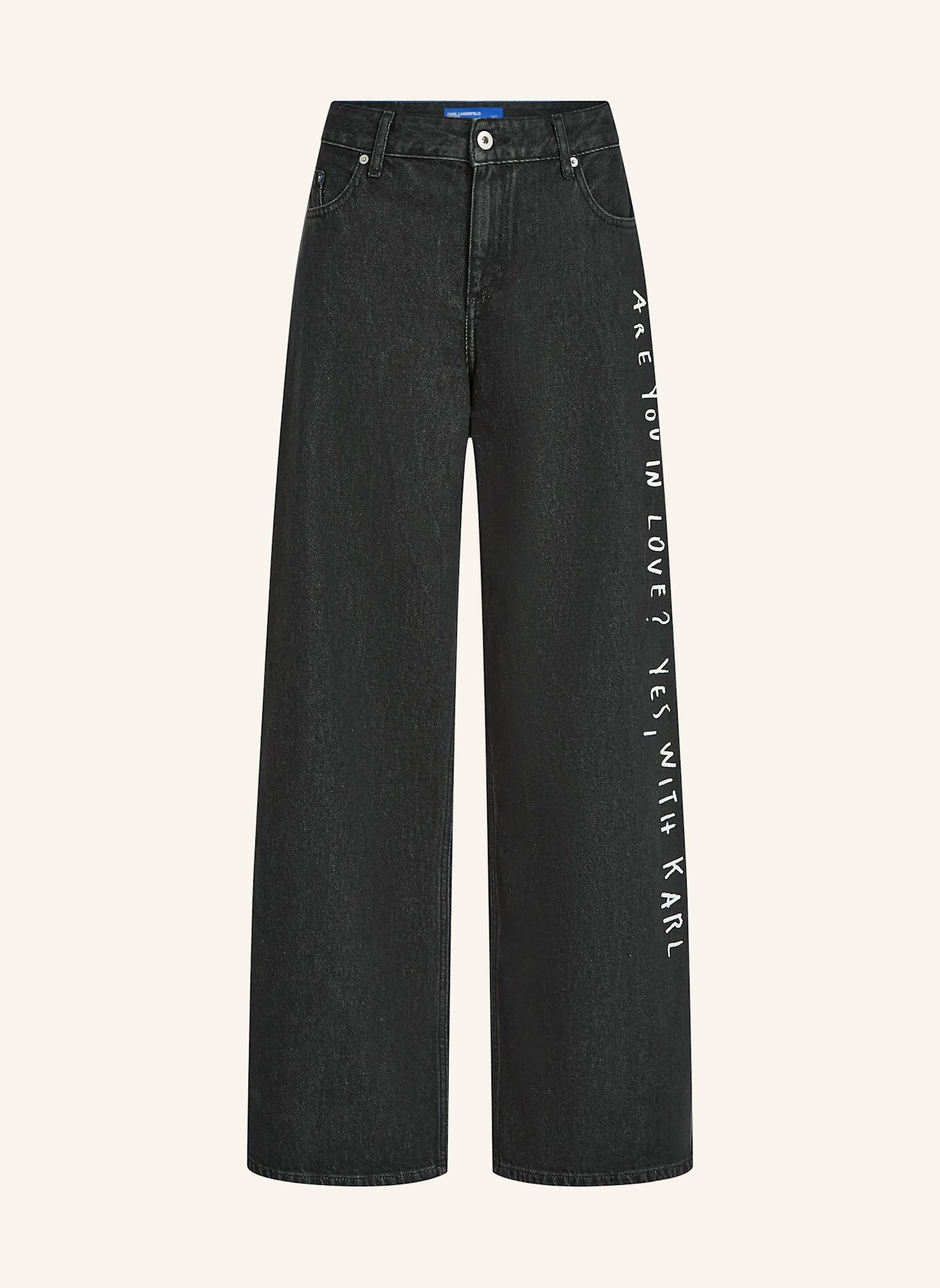 KARL LAGERFELD JEANS Jeans: SCHWARZ