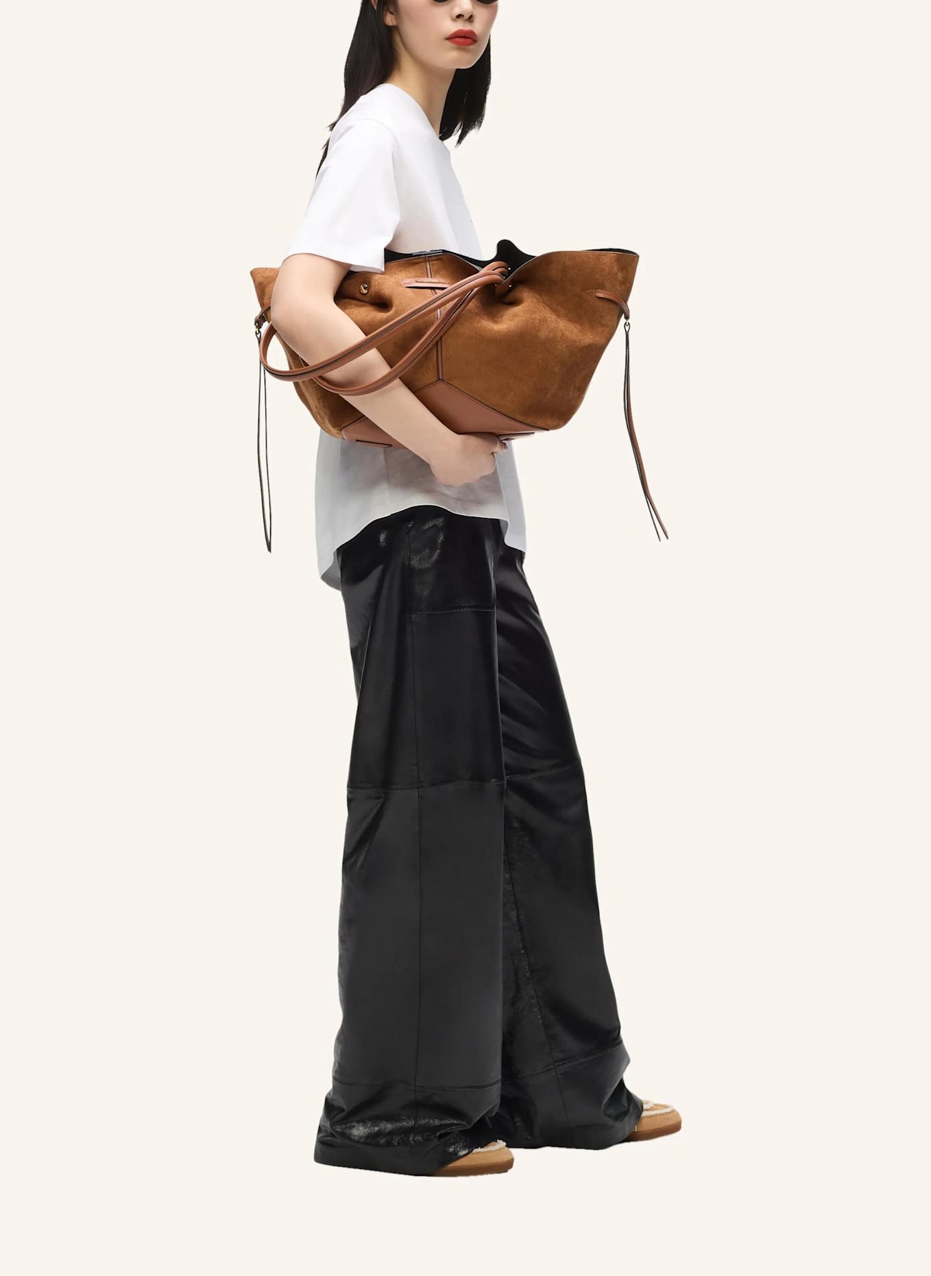 KARL LAGERFELD Handtasche: BRAUN