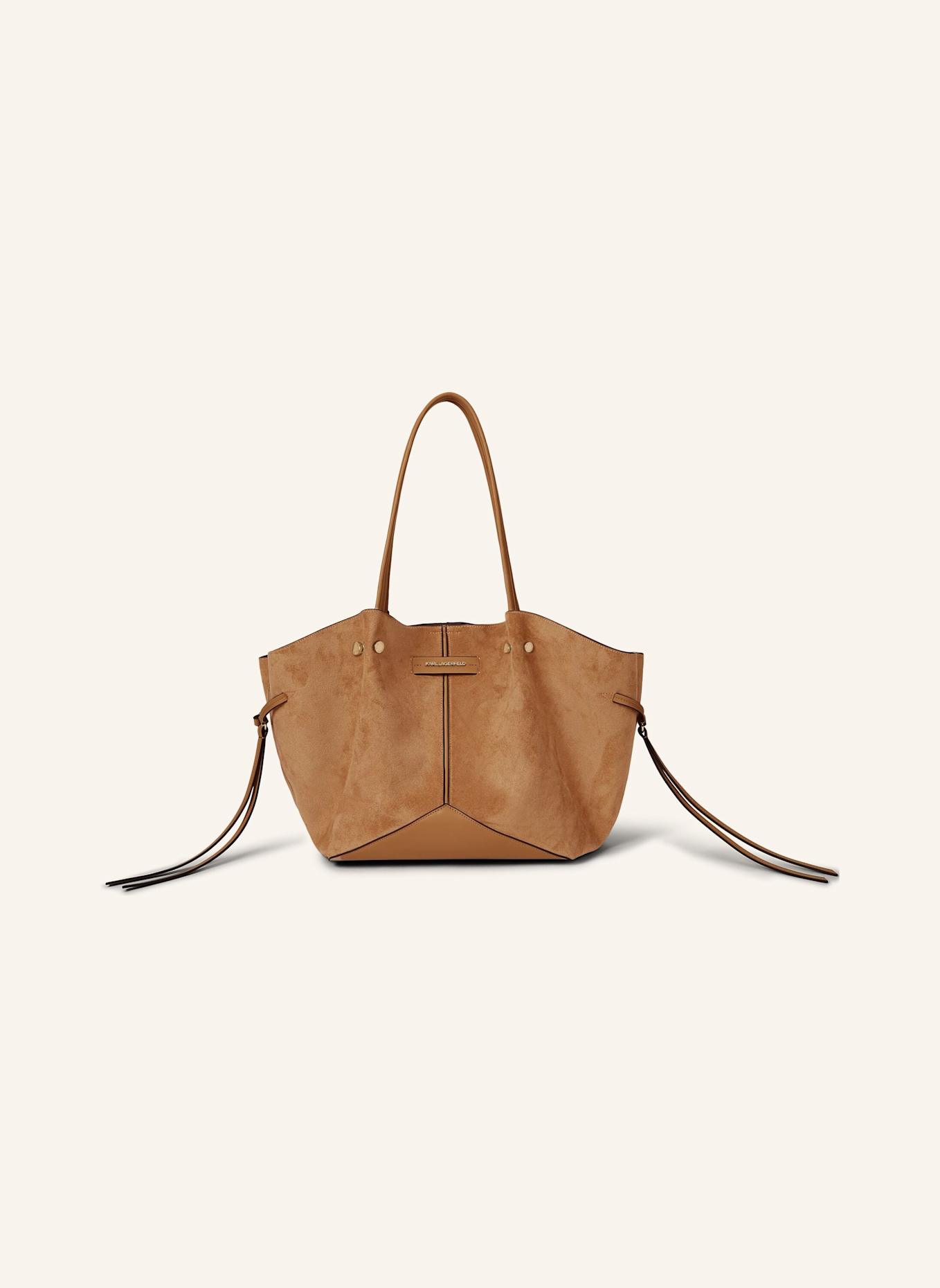 KARL LAGERFELD Handtasche: BRAUN