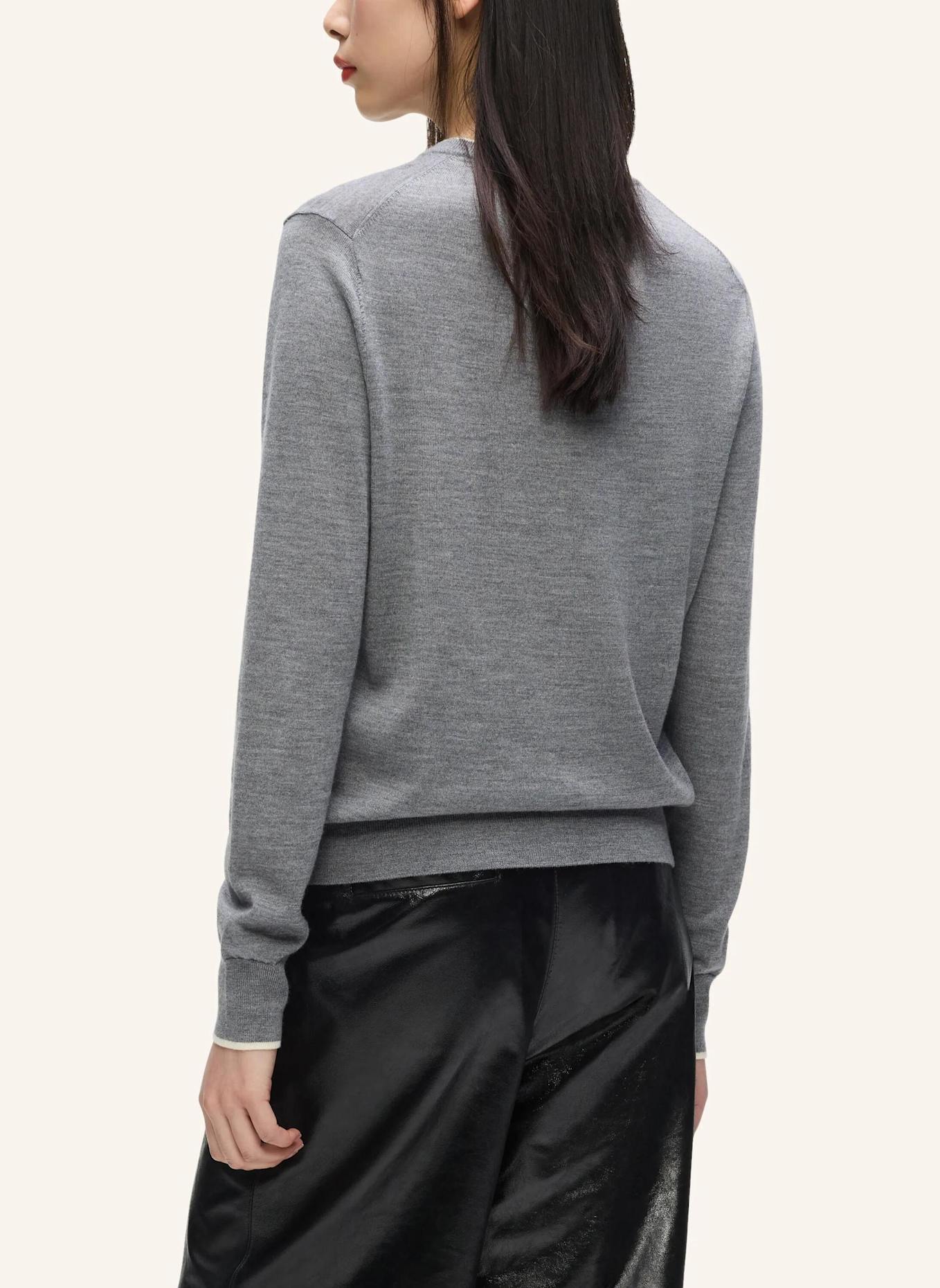 KARL LAGERFELD Sweatshirt: GRAU