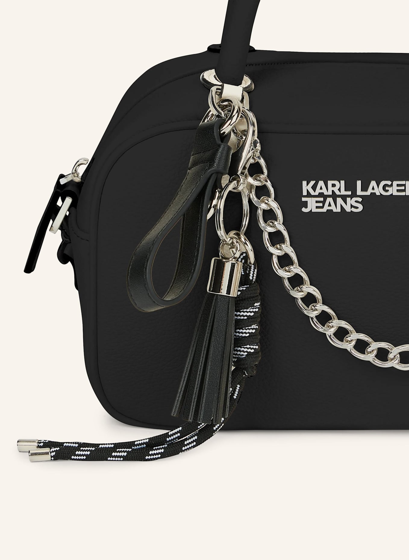 KARL LAGERFELD JEANS Tasche: SCHWARZ