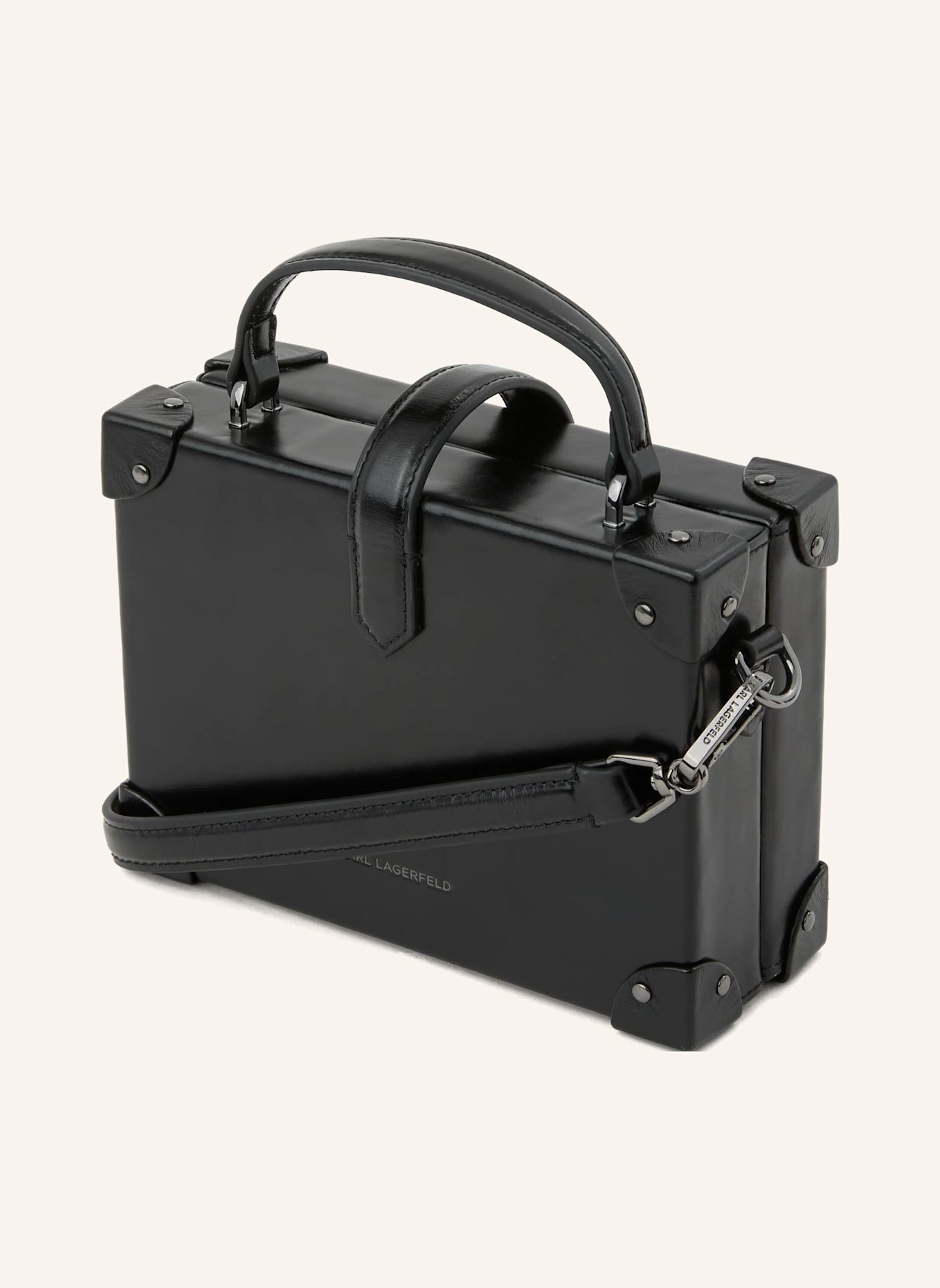 KARL LAGERFELD Umhängetasche: SCHWARZ