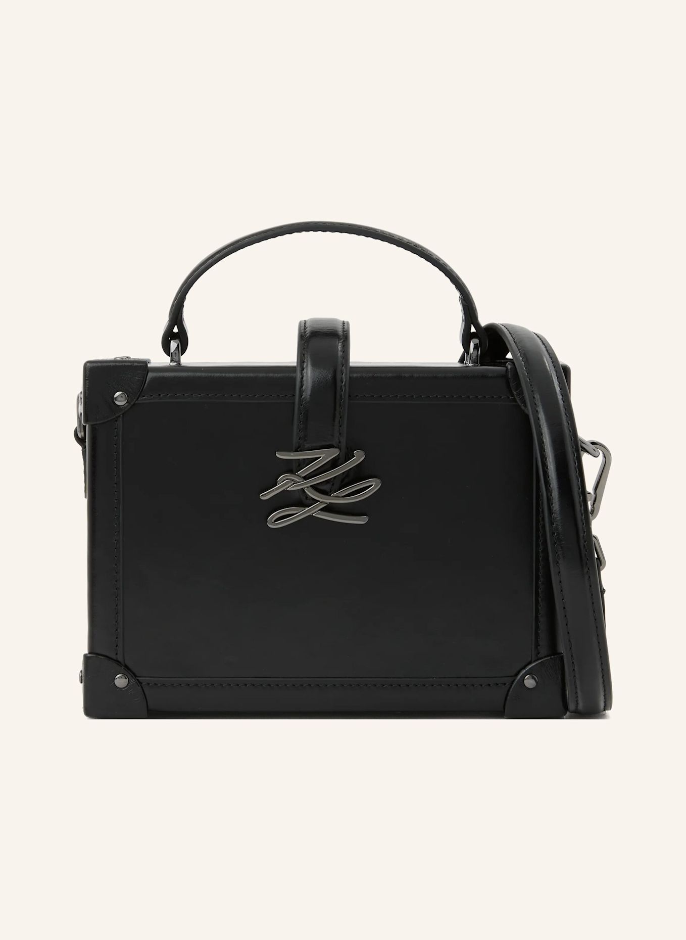 KARL LAGERFELD Umhängetasche: SCHWARZ
