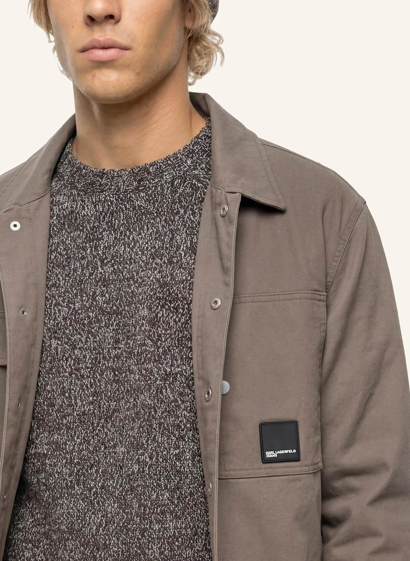 KARL LAGERFELD JEANS Jacke: BRAUN