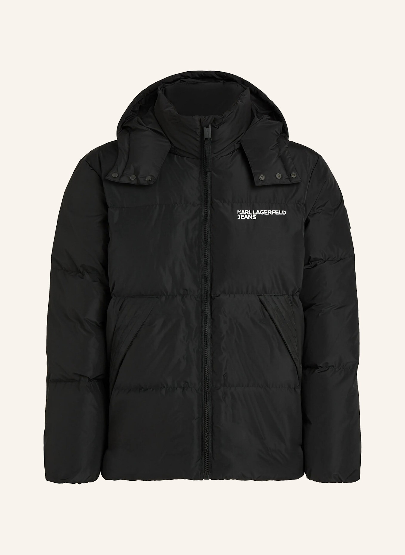 KARL LAGERFELD JEANS Jacke: SCHWARZ